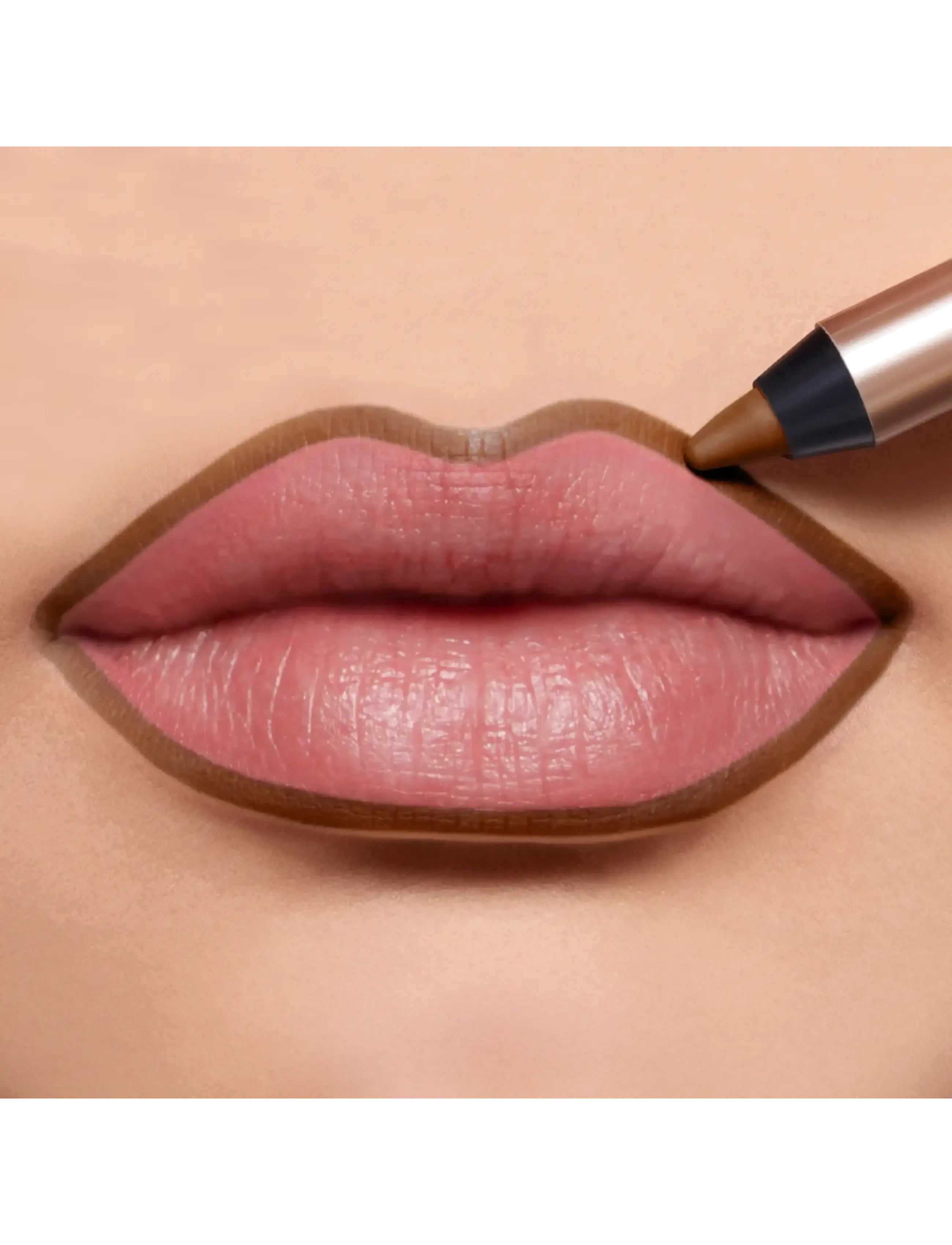 Lancôme - Lancôme Lip Idôle Lip Shaper Creamy Matte Lip Liner - smink - taupe the line - 2