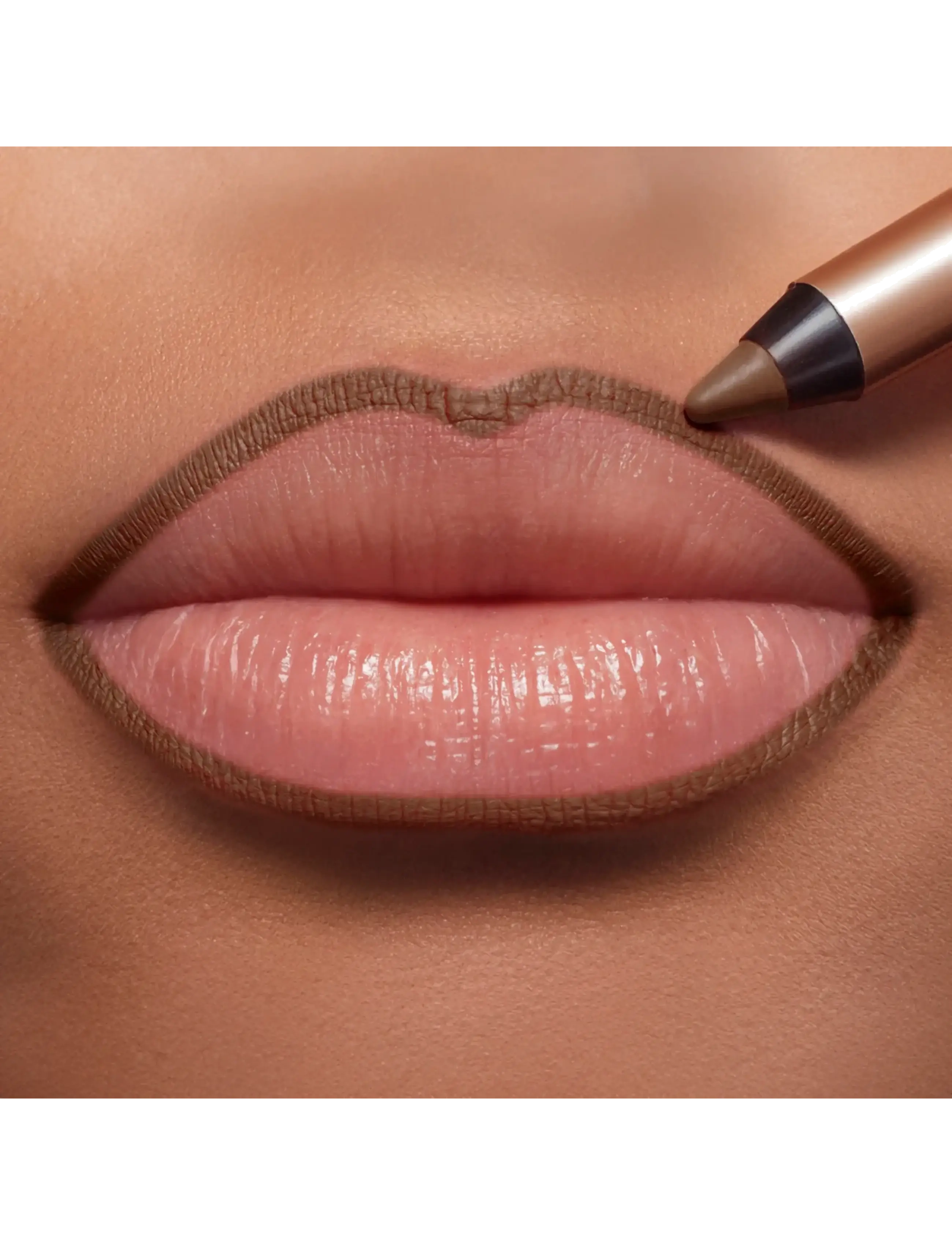 Lancôme - Lancôme Lip Idôle Lip Shaper Creamy Matte Lip Liner, 63 Messy Brown, 1.2 g - smink - messy brown - 4