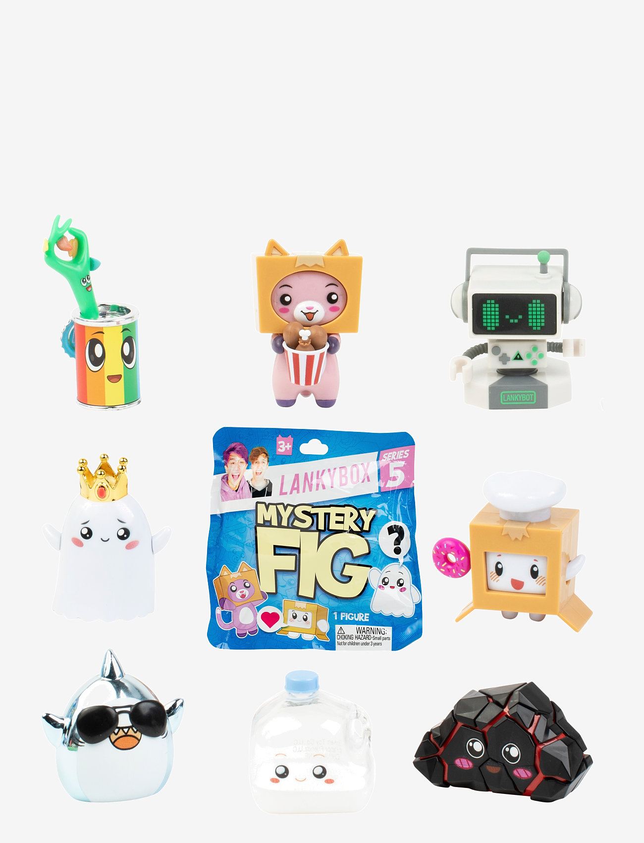 LankyBox - LANKYBOX MYSTERY FIGURES ASS CDU - actionfigurer - multi colour - 1