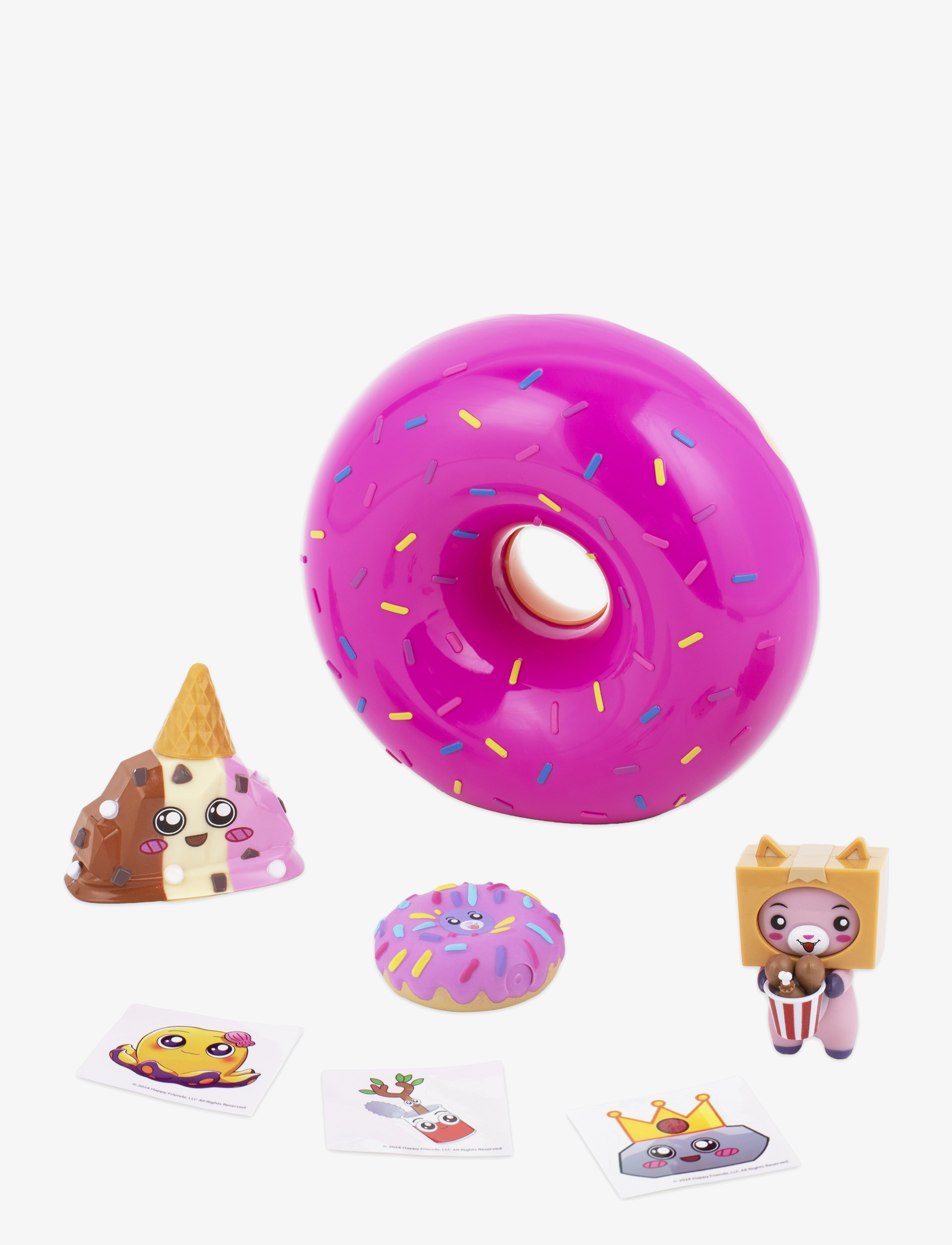 LankyBox - LANKYBOX MINI MYSTERY DONUT - lekesett - multi colour - 3