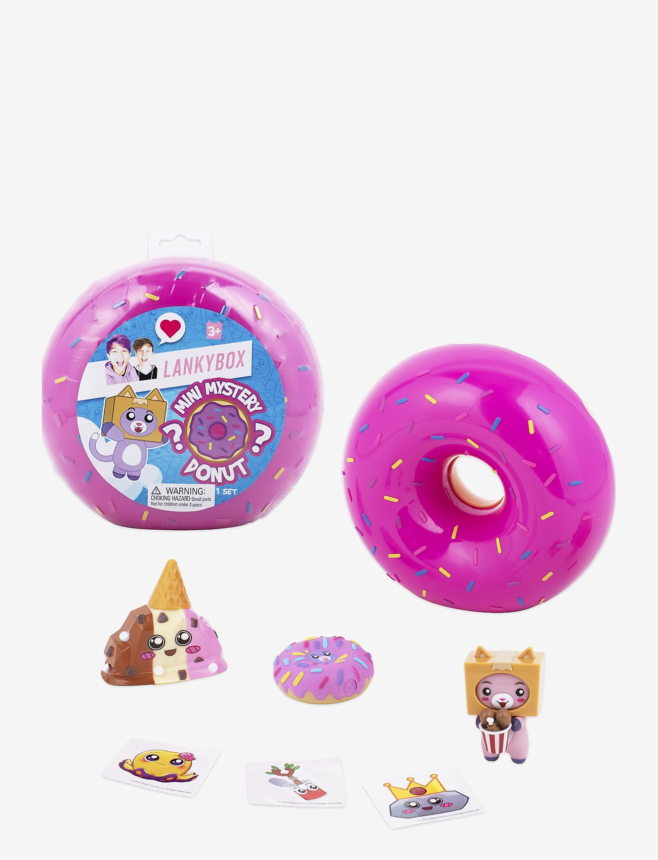 LankyBox - LANKYBOX MINI MYSTERY DONUT - legesæt - multi colour - 0