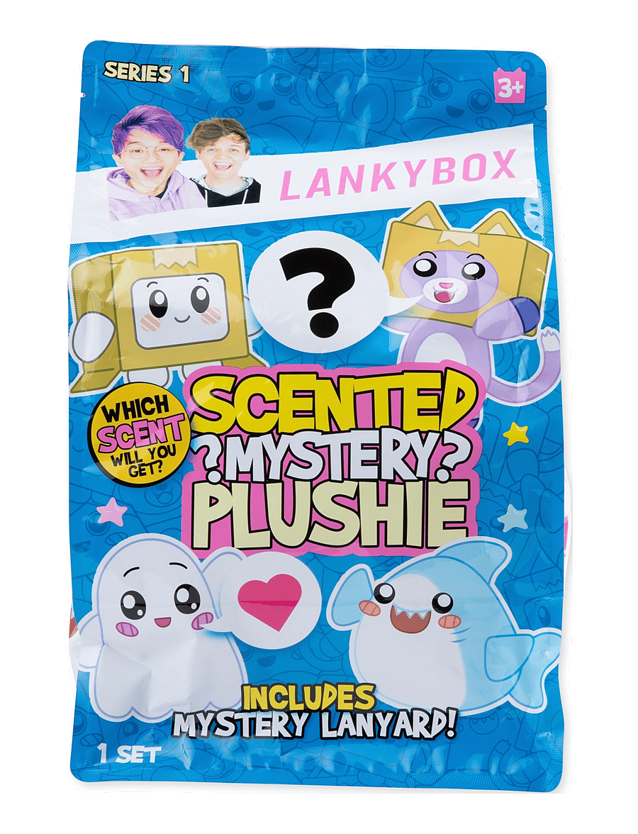 LankyBox - LANKYBOX 28 CM MYSTERY PLUSH SCENTED ASS CDU - mjúk leikföng & fígúrur - multi colour - 1