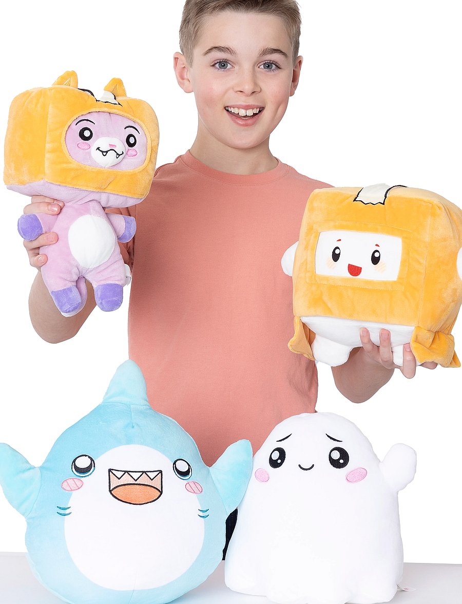 LankyBox - LANKYBOX 28 CM MYSTERY PLUSH SCENTED ASS CDU - mjúk leikföng & fígúrur - multi colour - 0