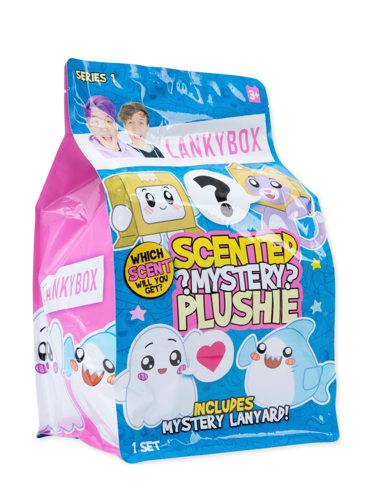 LankyBox - LANKYBOX 28 CM MYSTERY PLUSH SCENTED ASS CDU - bamser - multi colour - 3