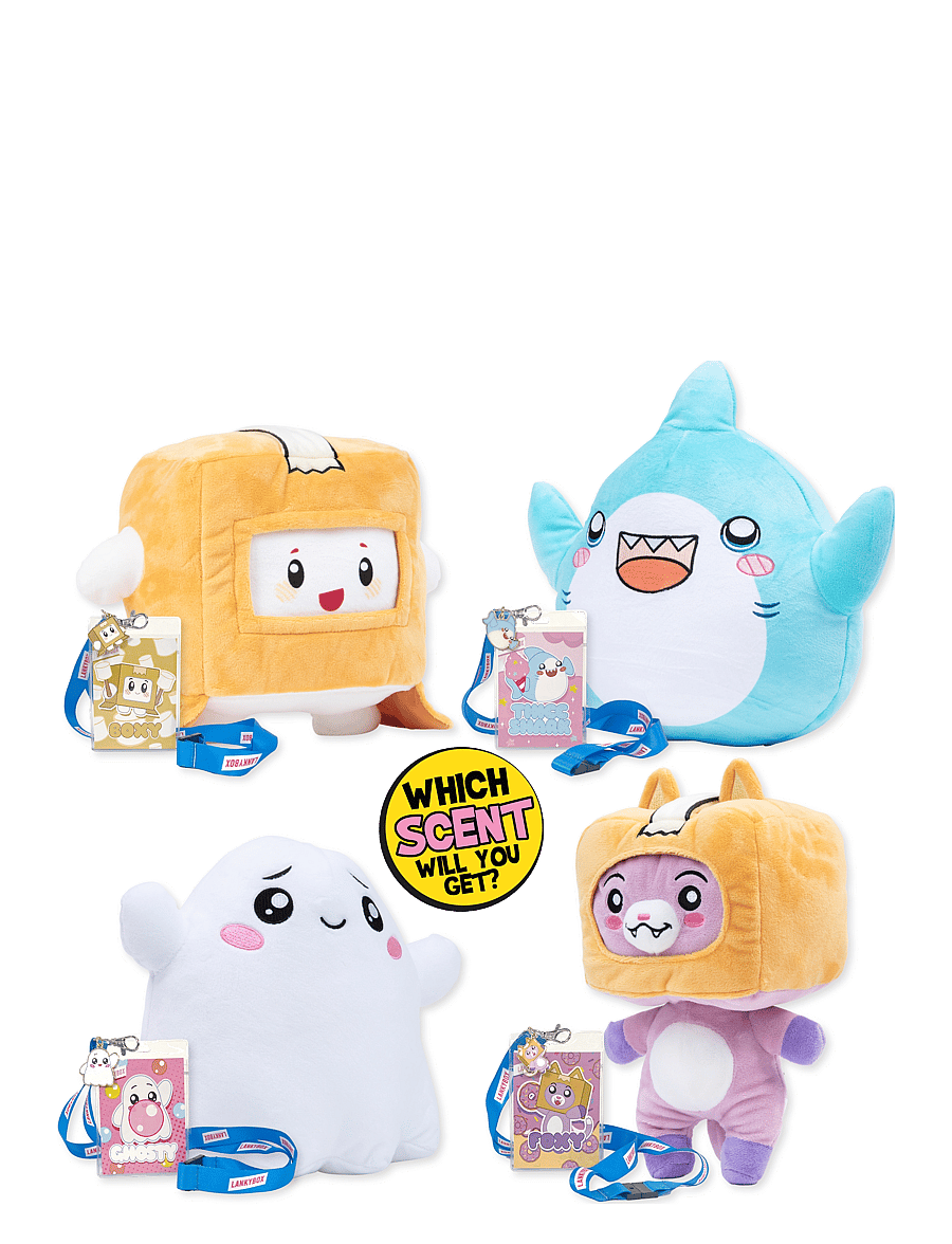 LankyBox - LANKYBOX 28 CM MYSTERY PLUSH SCENTED ASS CDU - mjúk leikföng & fígúrur - multi colour - 5
