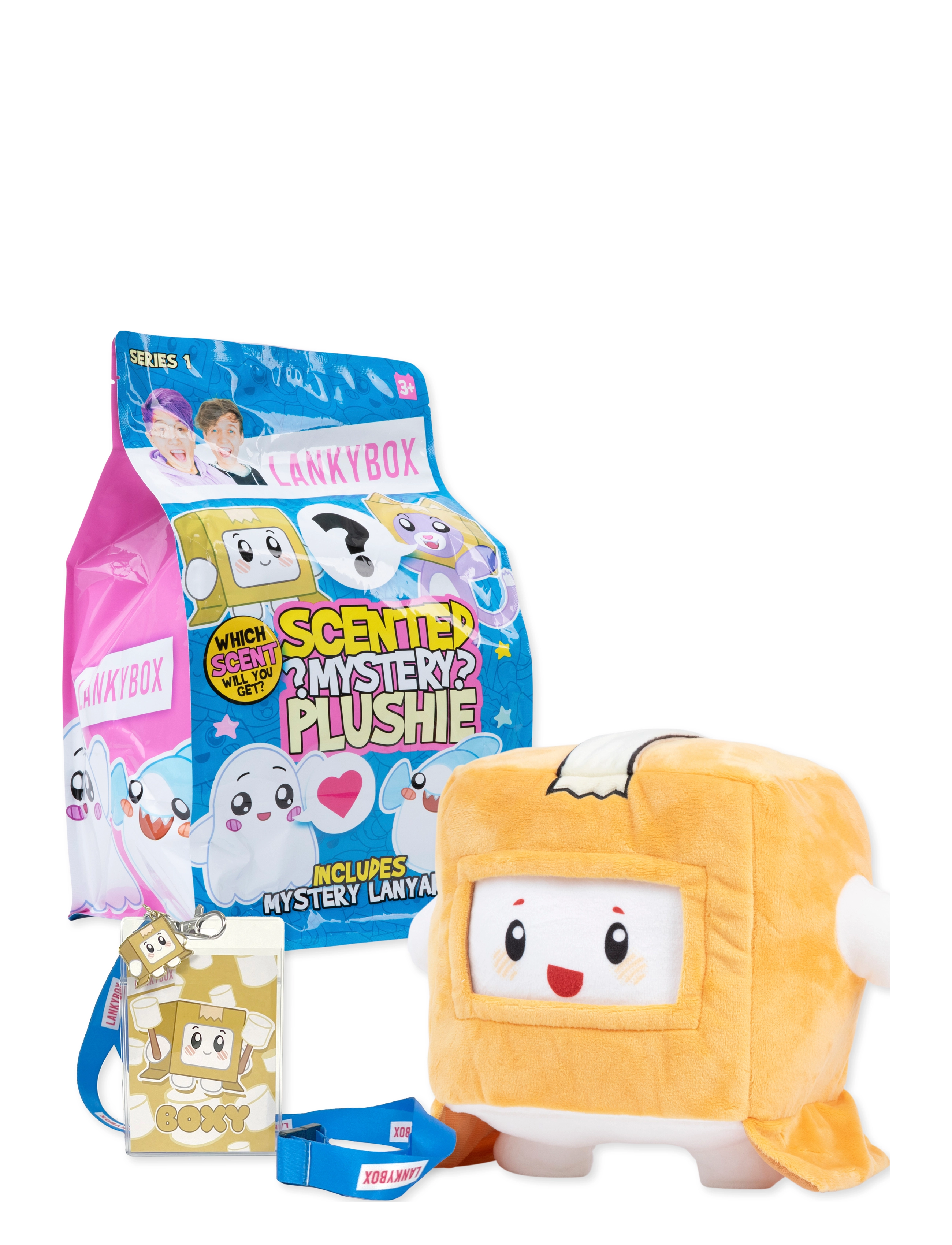 LankyBox - LANKYBOX 28 CM MYSTERY PLUSH SCENTED ASS CDU - laveste priser - multi colour - 5