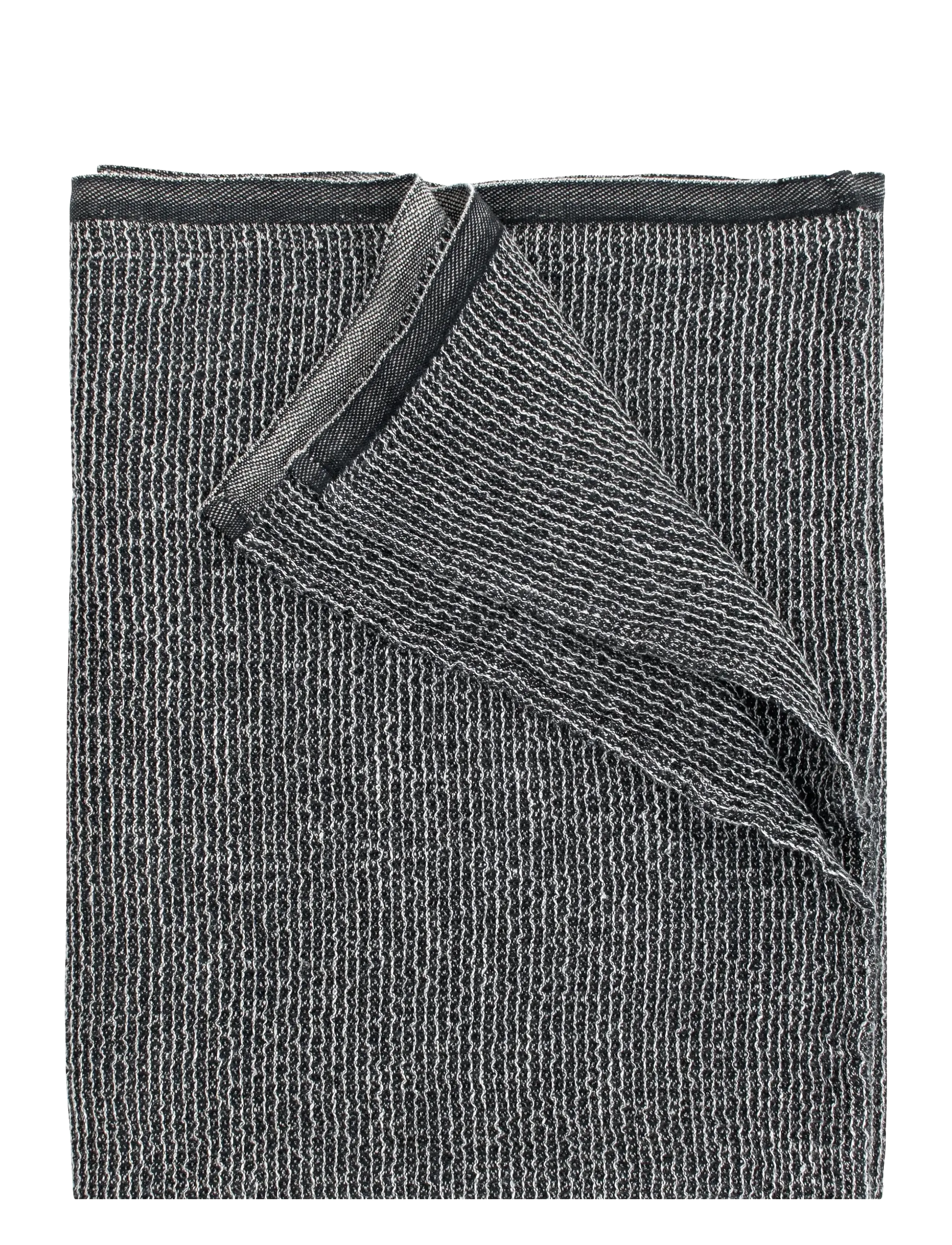 Lapuan Kankurit Terva Beach Towel, Beach Håndklæde, Sort, Str: 85X180CM