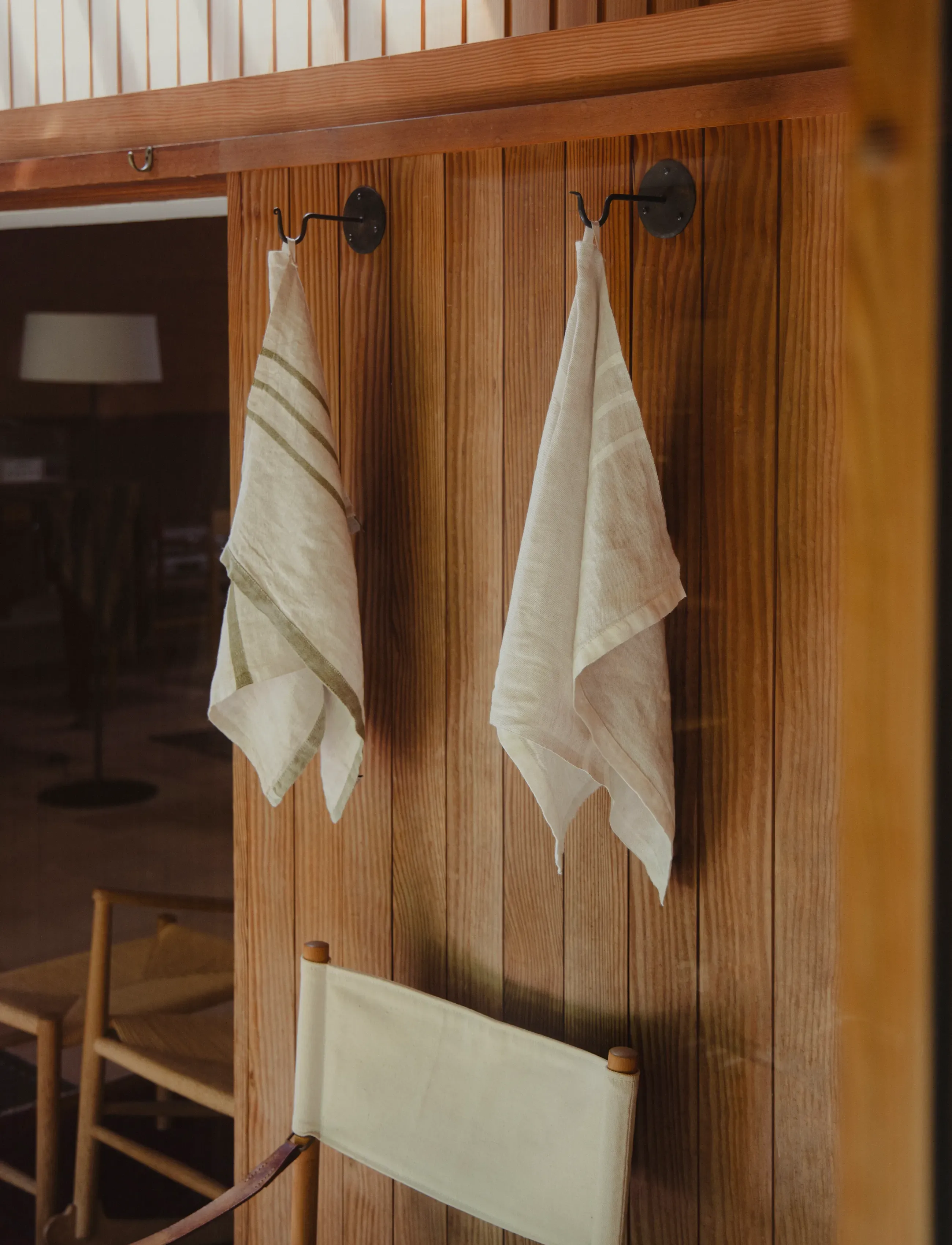 Lapuan Kankurit - USVA-håndklæde - saunahåndklæder - linen-olive - 0