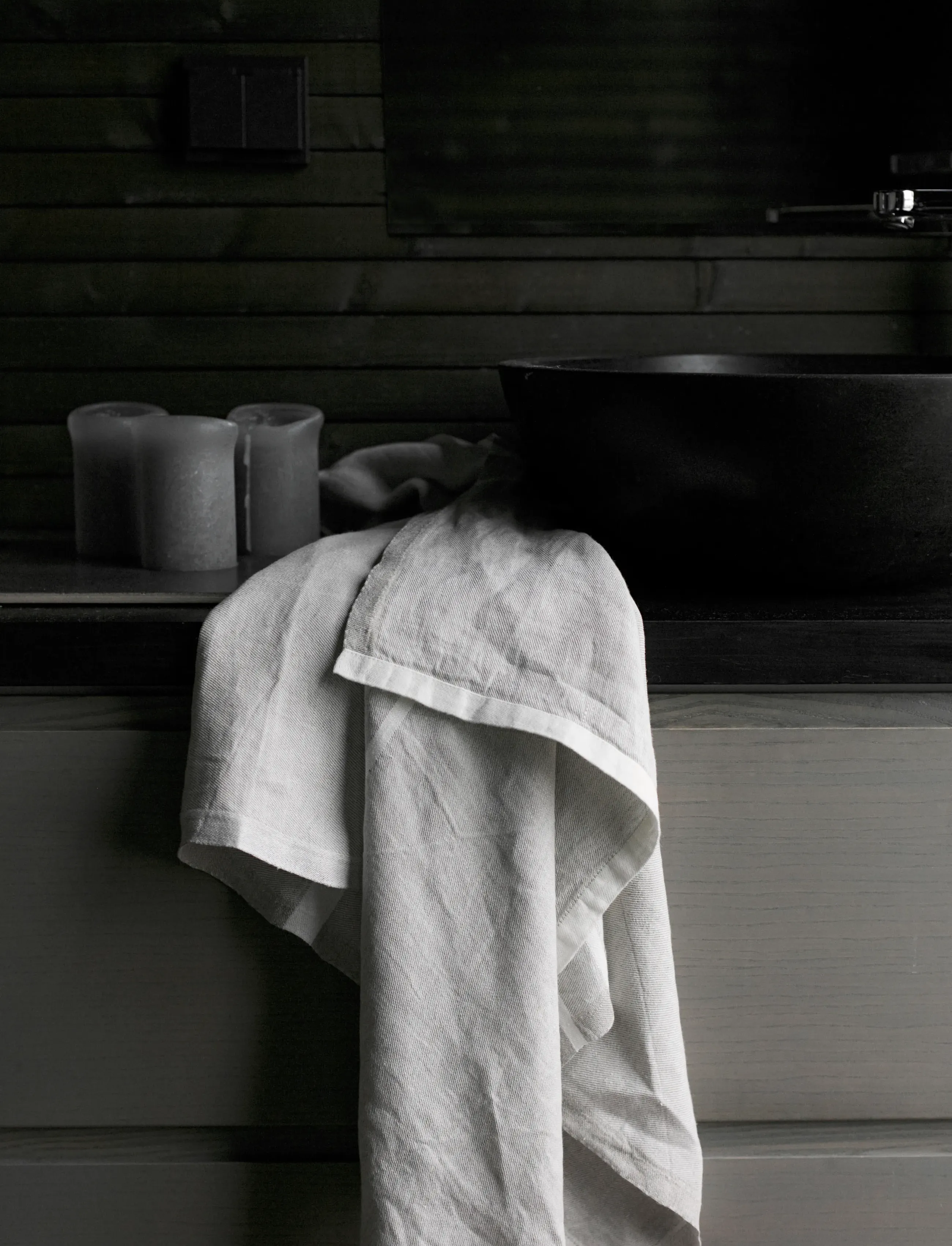 Lapuan Kankurit - USVA-håndklæde - saunahåndklæder - linen-white - 0
