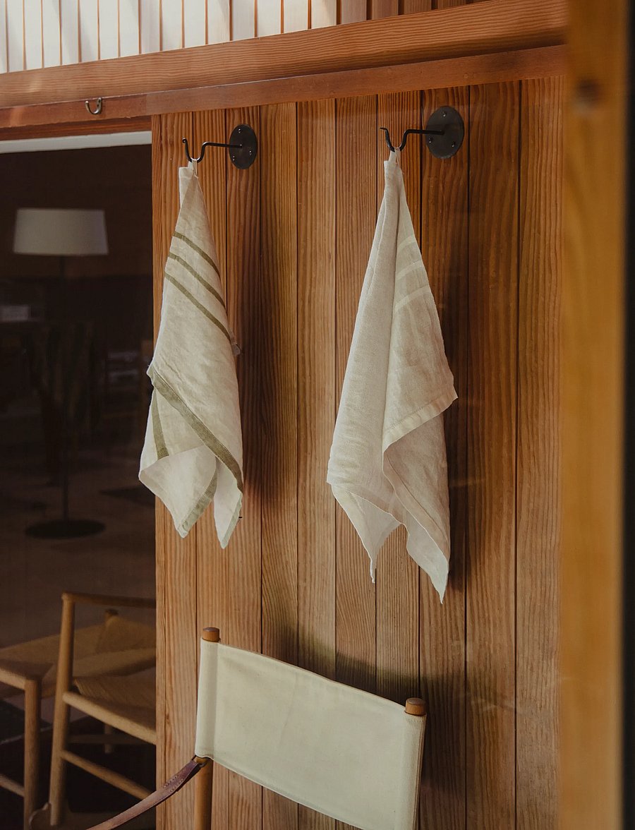 Lapuan Kankurit - USVA hand towel - sauna-handtücher - linen-white - 2