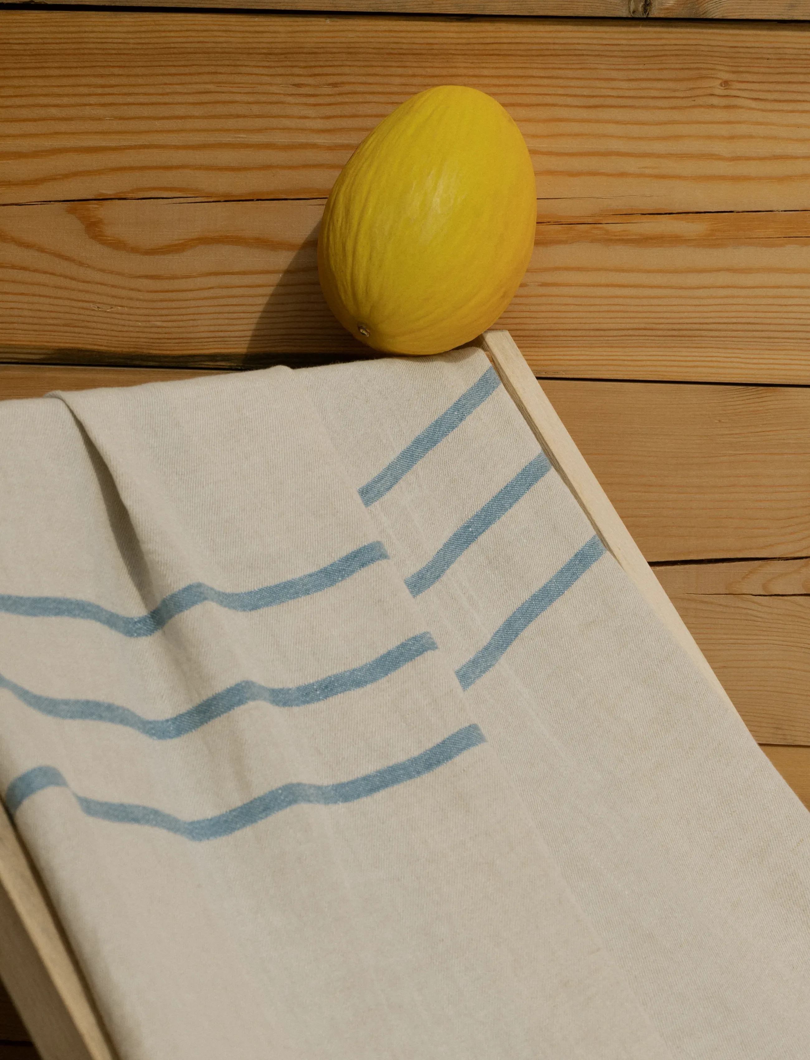 Lapuan Kankurit - USVA strandhåndklæde - saunahåndklæder - linen-blue - 2