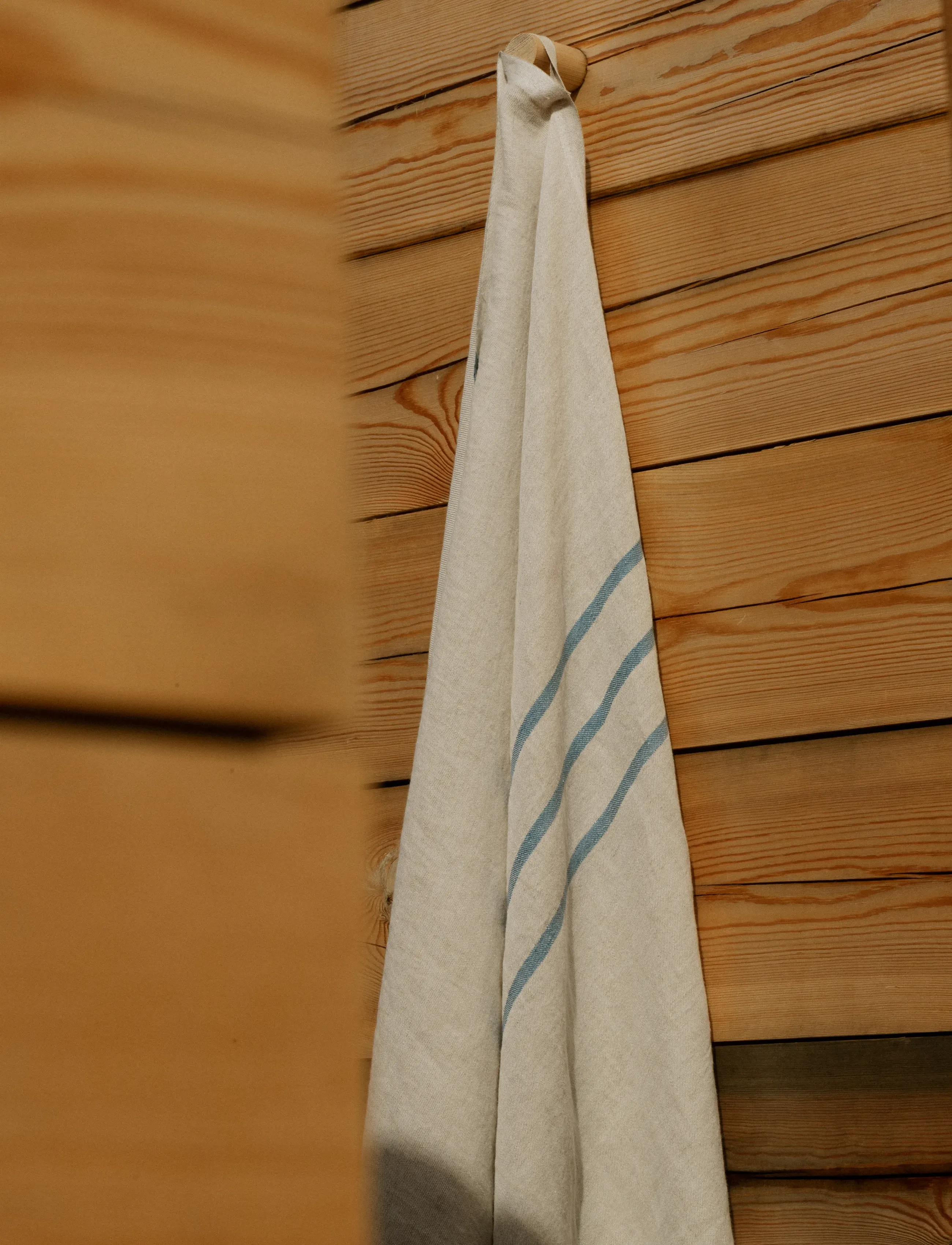 Lapuan Kankurit - USVA strandhåndklæde - saunahåndklæder - linen-blue - 3