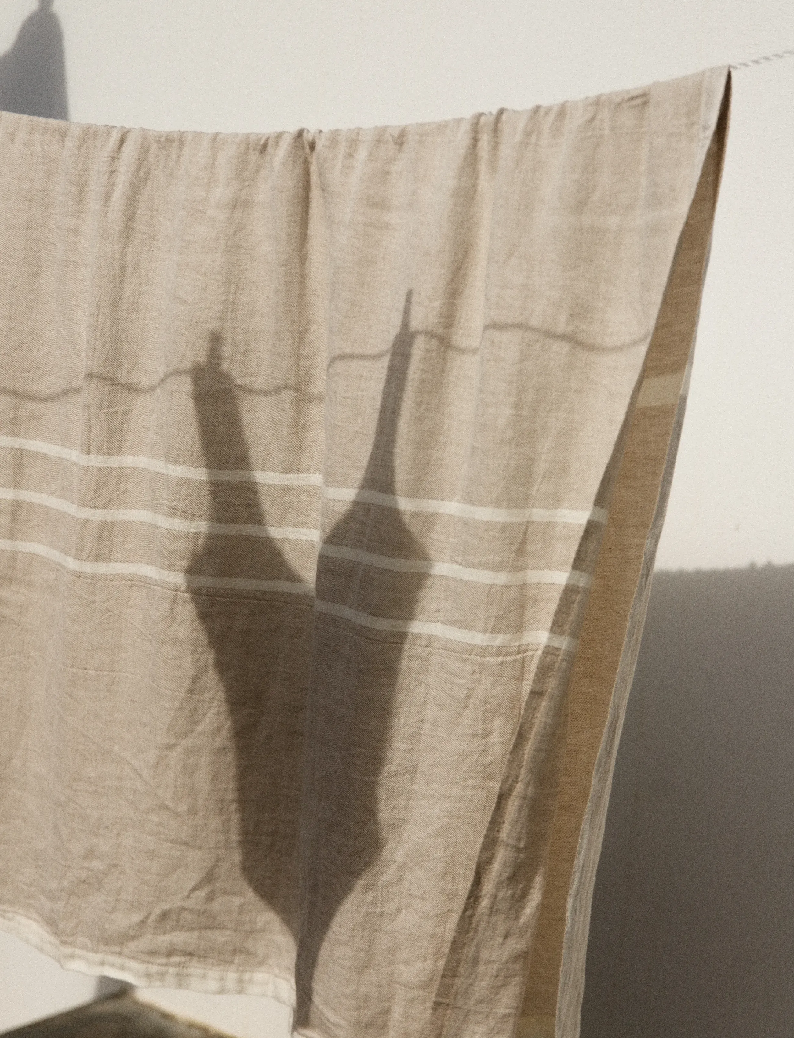 Lapuan Kankurit - USVA strandhåndklæde - saunahåndklæder - linen-white - 3