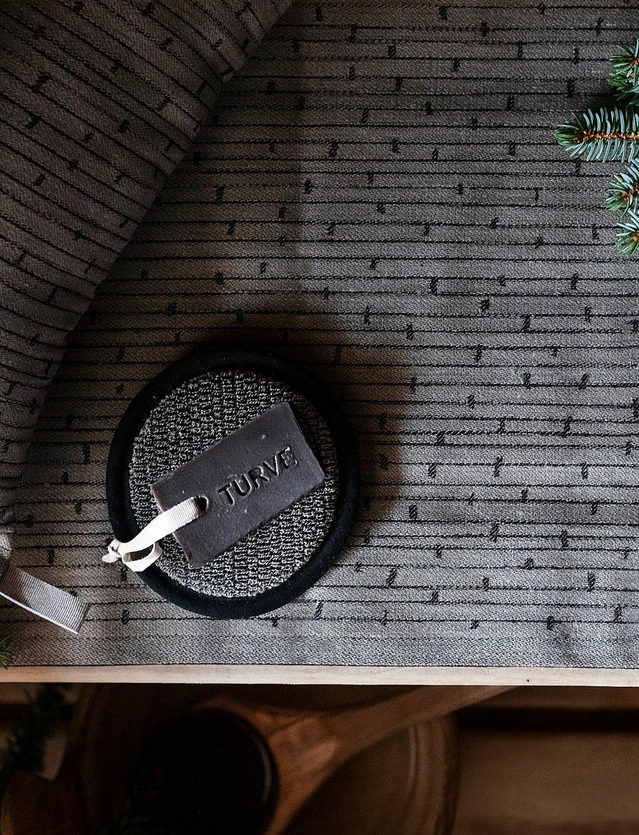 Lapuan Kankurit - METSÄ sauna cover - sauna-handtücher - linen-black - 2