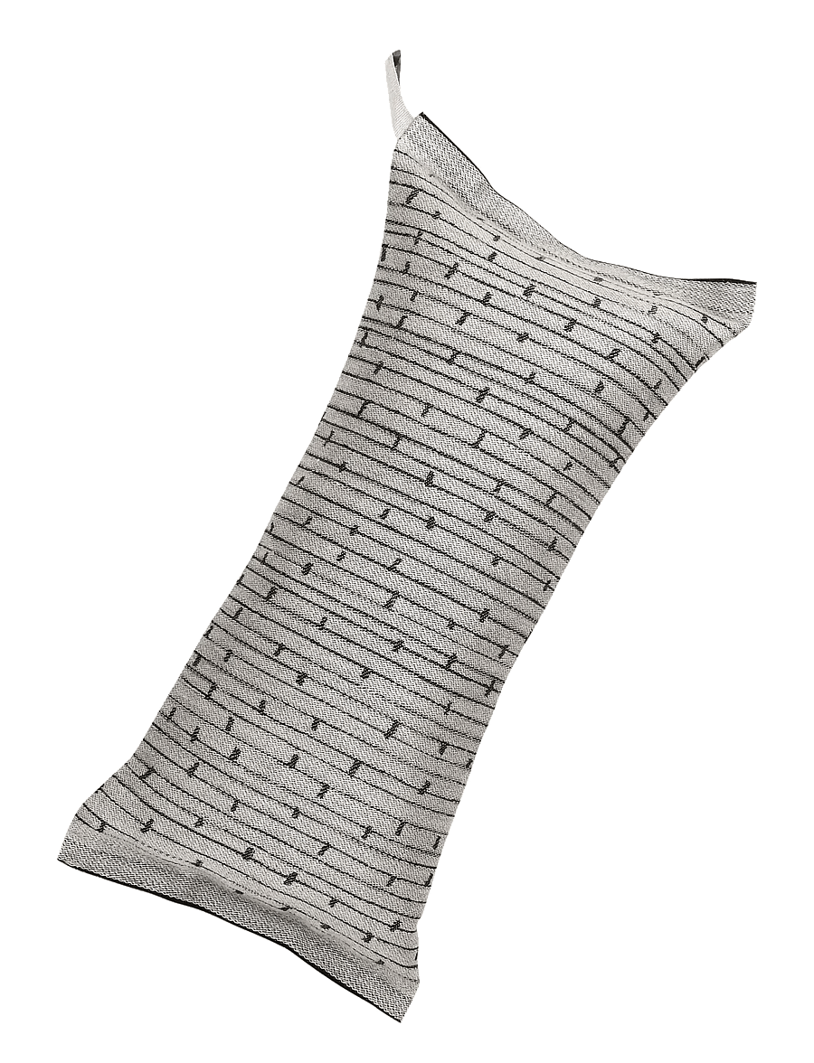 Lapuan Kankurit - METSÄ sauna pillow - saunakissen - linen-black - 1