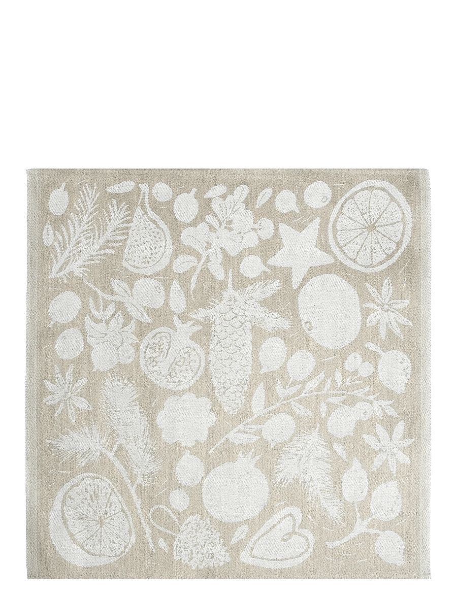 Lapuan Kankurit - TALVEN TUOKSUT towel/napkin - sauna-handtücher - linen-white - 1