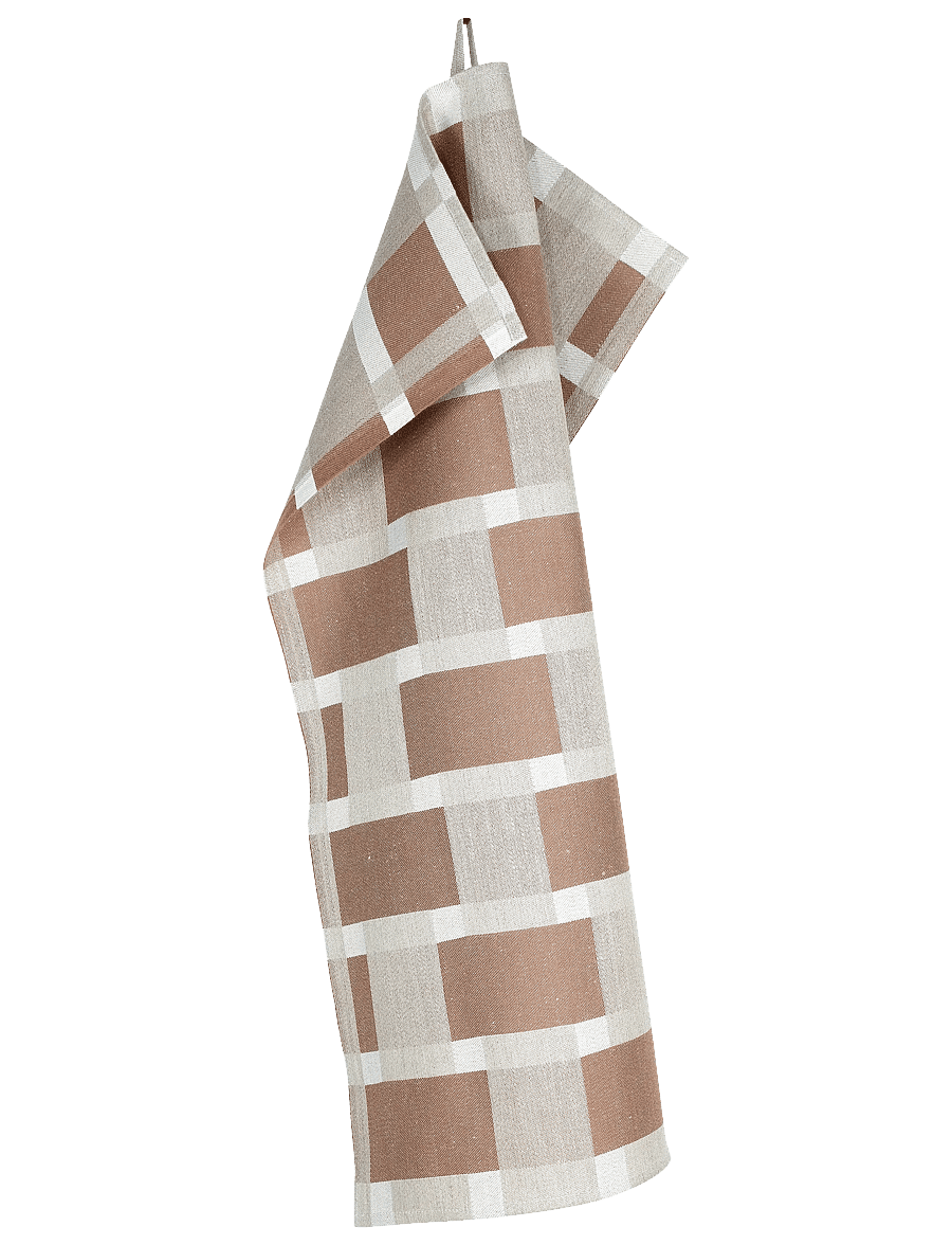 Lapuan Kankurit - PUNOS towel - sauna-handtücher - linen-cinnamon - 0