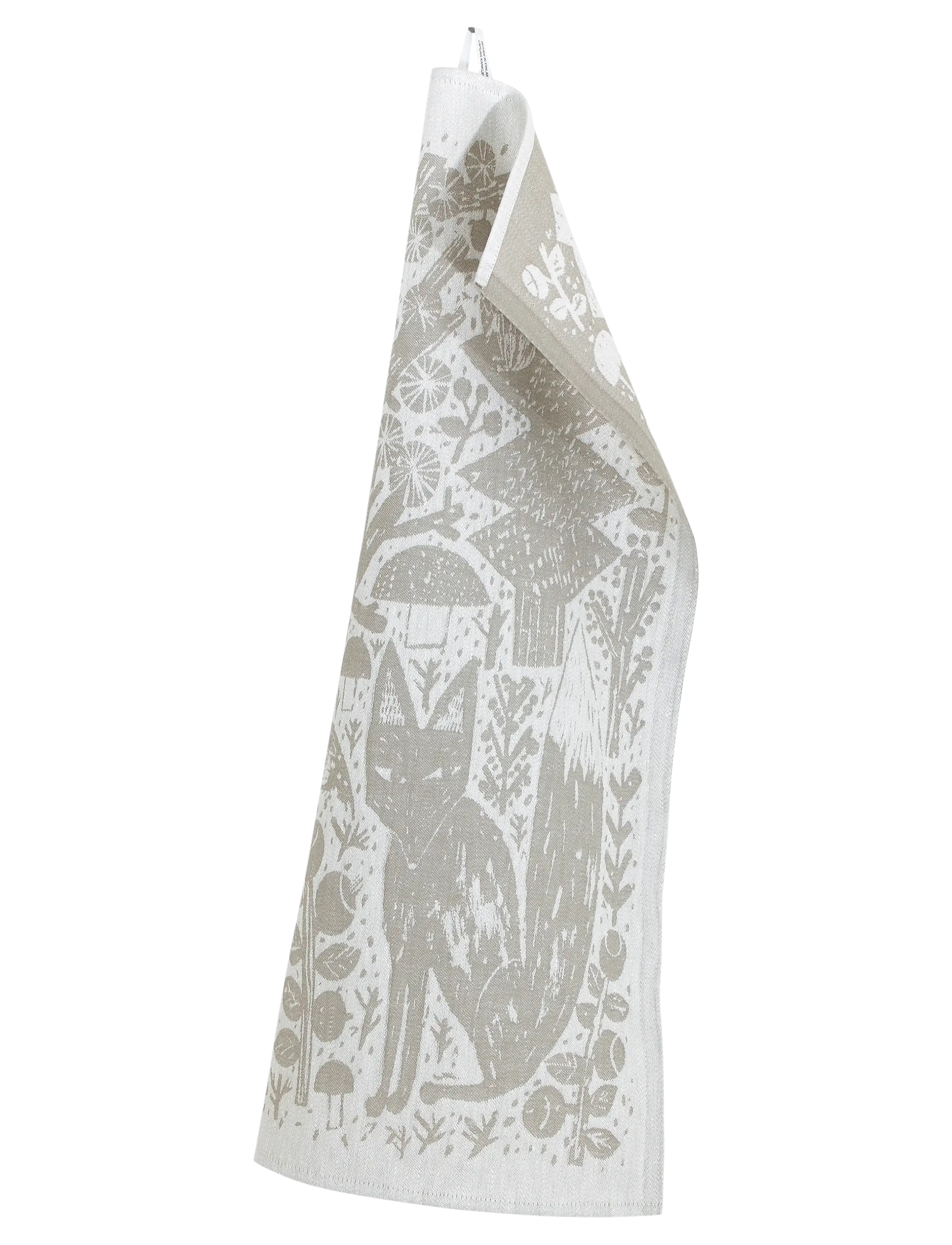 Lapuan Kankurit METSIKKÖ håndklæde - Saunahåndklæder - WHITE-LINEN / white