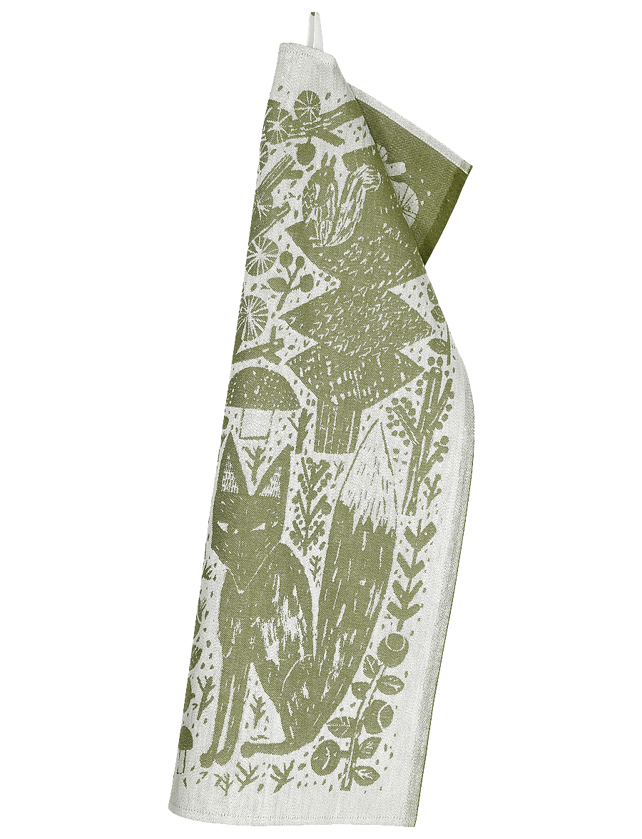 Lapuan Kankurit - METSIKKÖ towel - sauna-handtücher - white-olive - 0