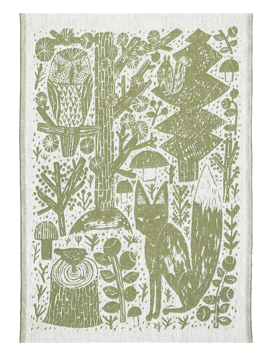 Lapuan Kankurit - METSIKKÖ towel - sauna-handtücher - white-olive - 1