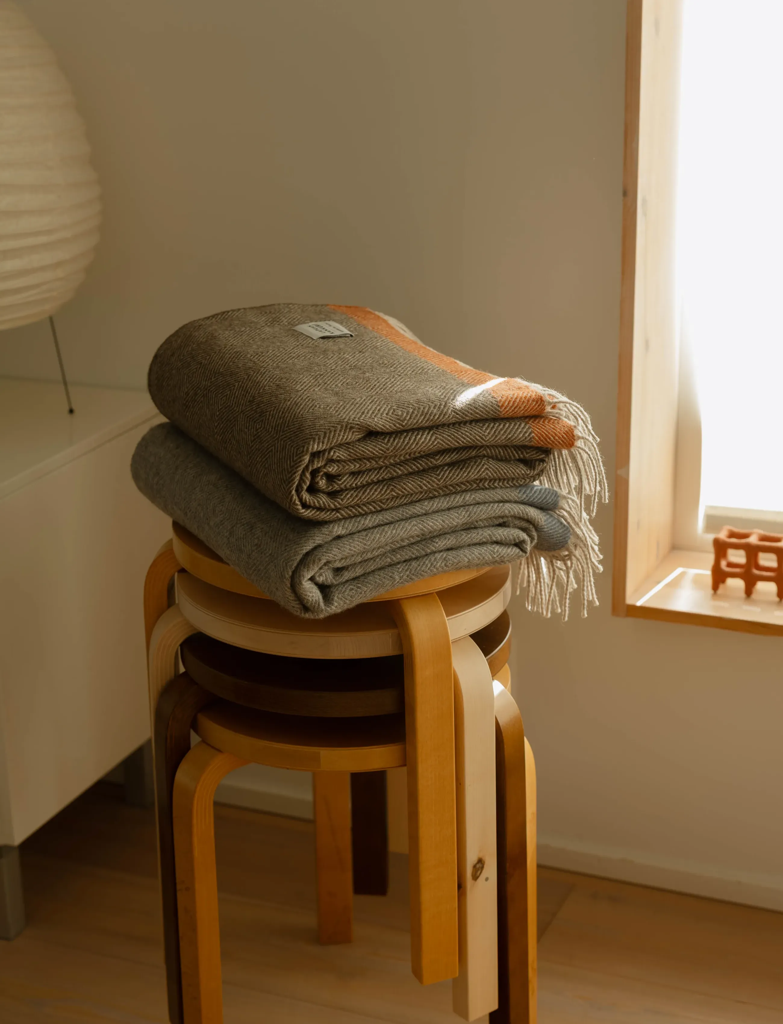 Lapuan Kankurit - RAUHA blanket - brown-rust - 5