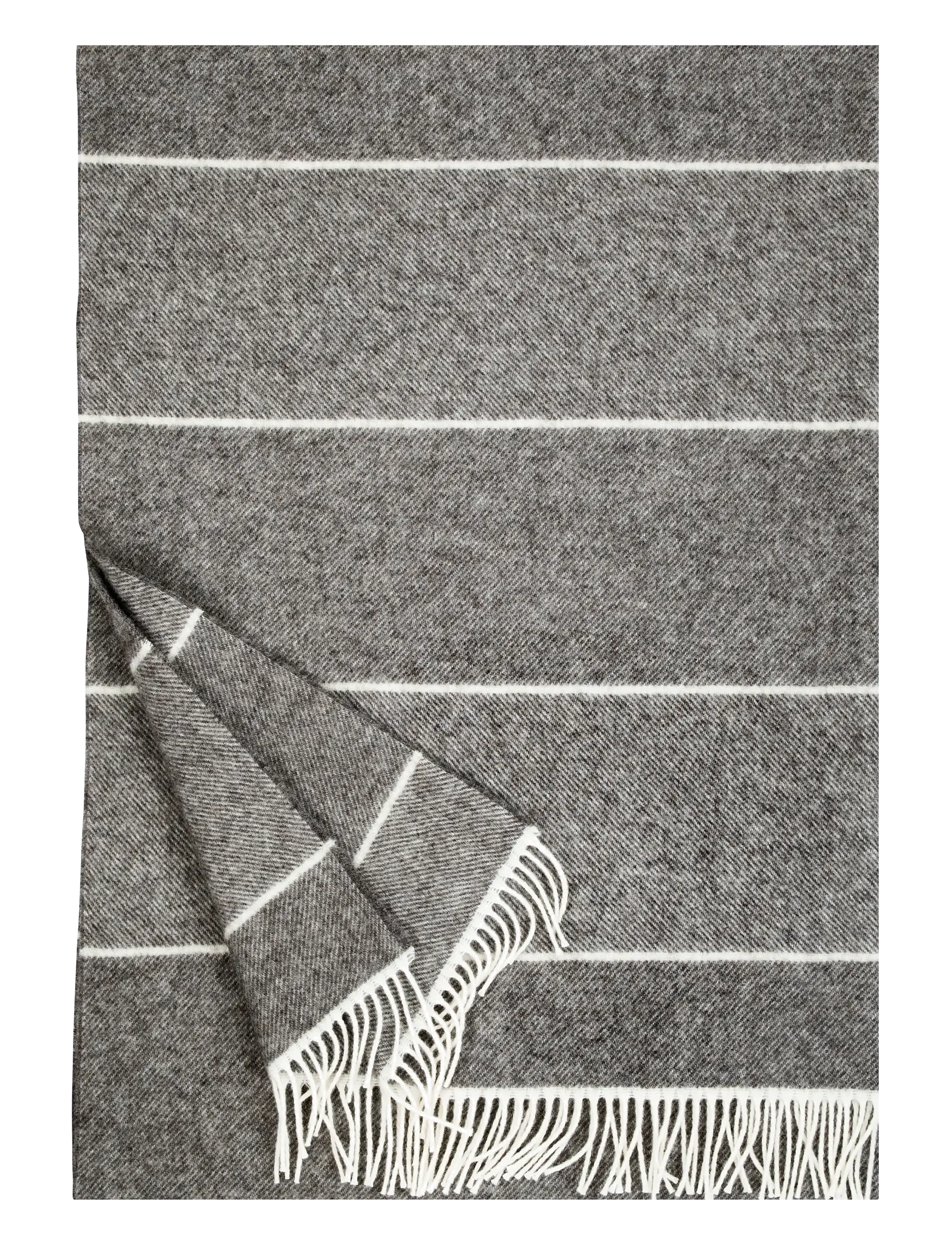 Lapuan Kankurit AIKA blanket - Alles anzeigen - WHITE-NATURE'S BROWN / grey