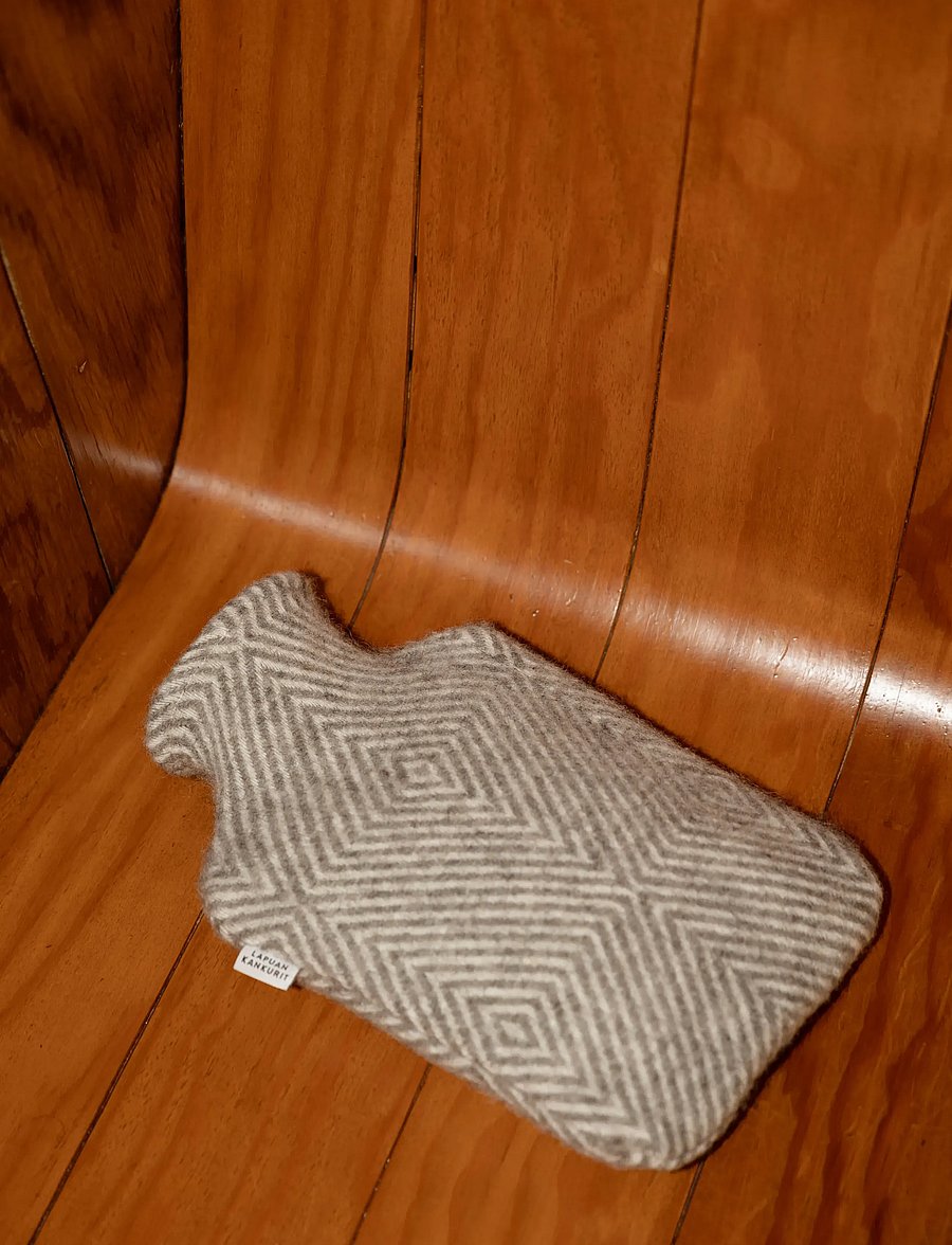 Lapuan Kankurit - MARIA hot water bottle - sauna-zubehör - grey-white - 0