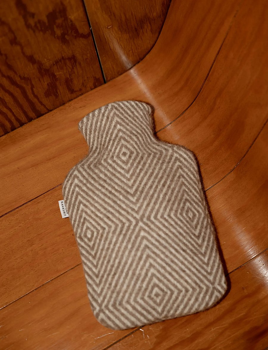 Lapuan Kankurit - MARIA hot water bottle - sauna-zubehör - grey-white - 2