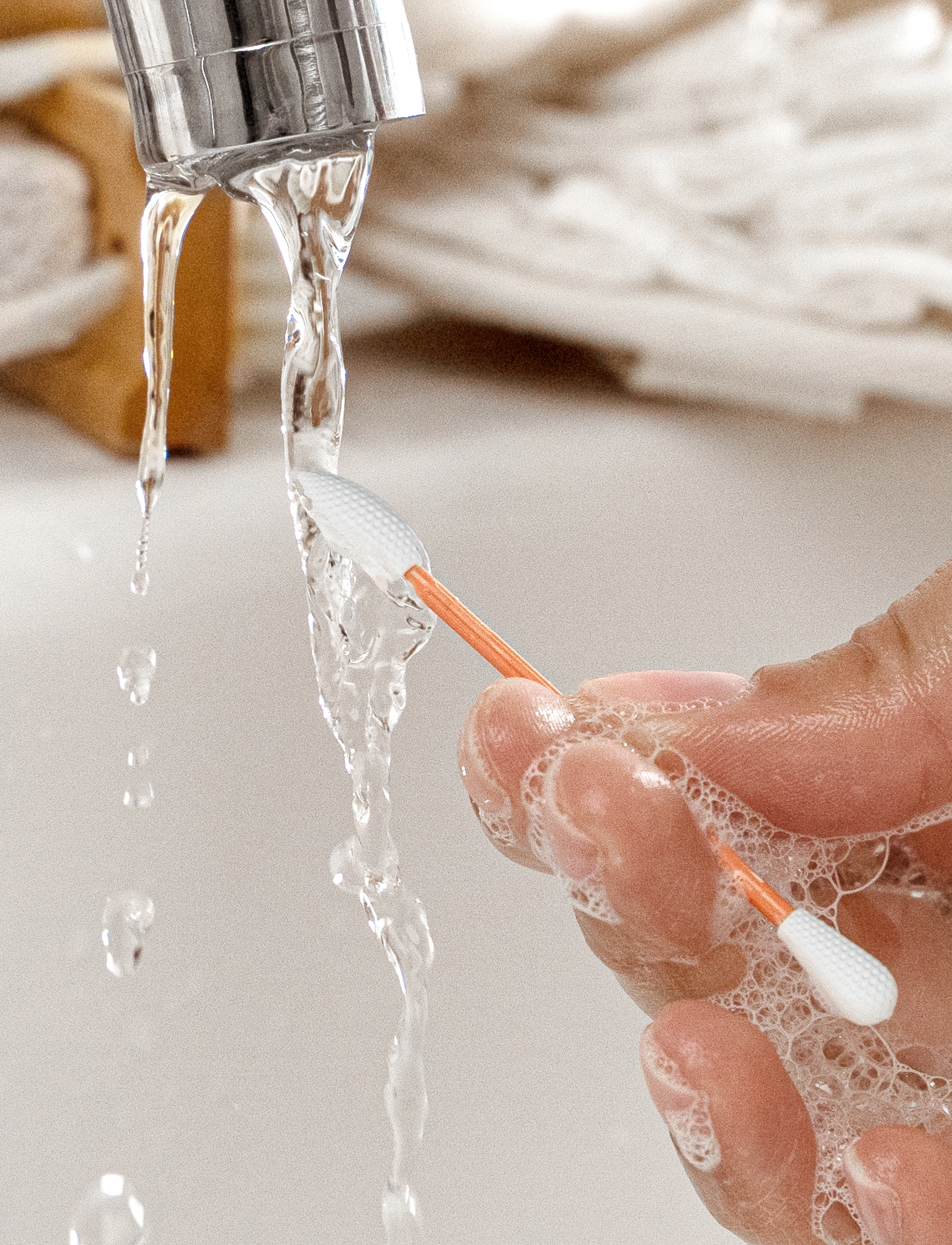 LastObject Lastswab Beauty Peach, One Size, Coral, Rengøringsmidler > Tilbehør, Dame