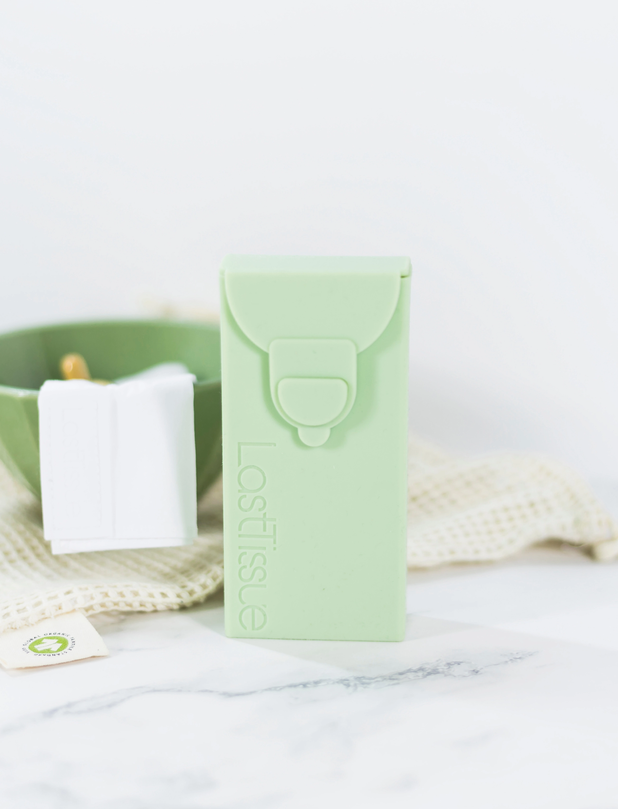 LastObject - LastTissue Green - ansiktsrens - green - 3