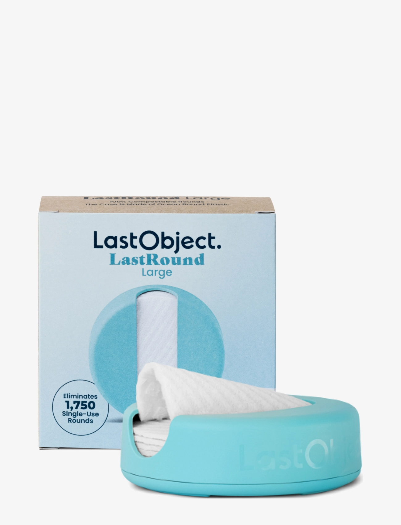 LastObject - LastRound Large Turquoise - augnfarðahreinsir - turquoise - 2