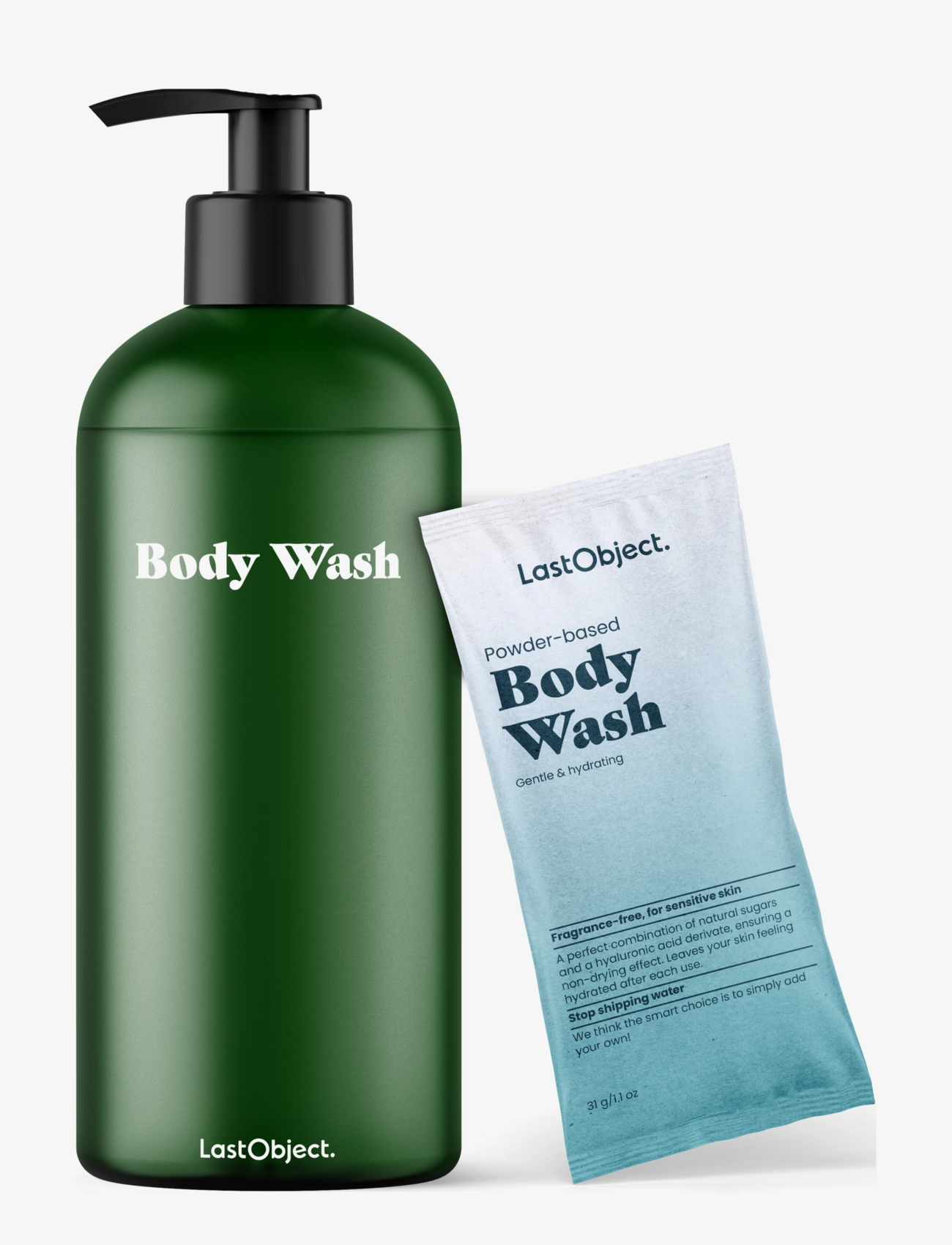 LastObject Body Wash Starter Kit - Deals - GREEN / green