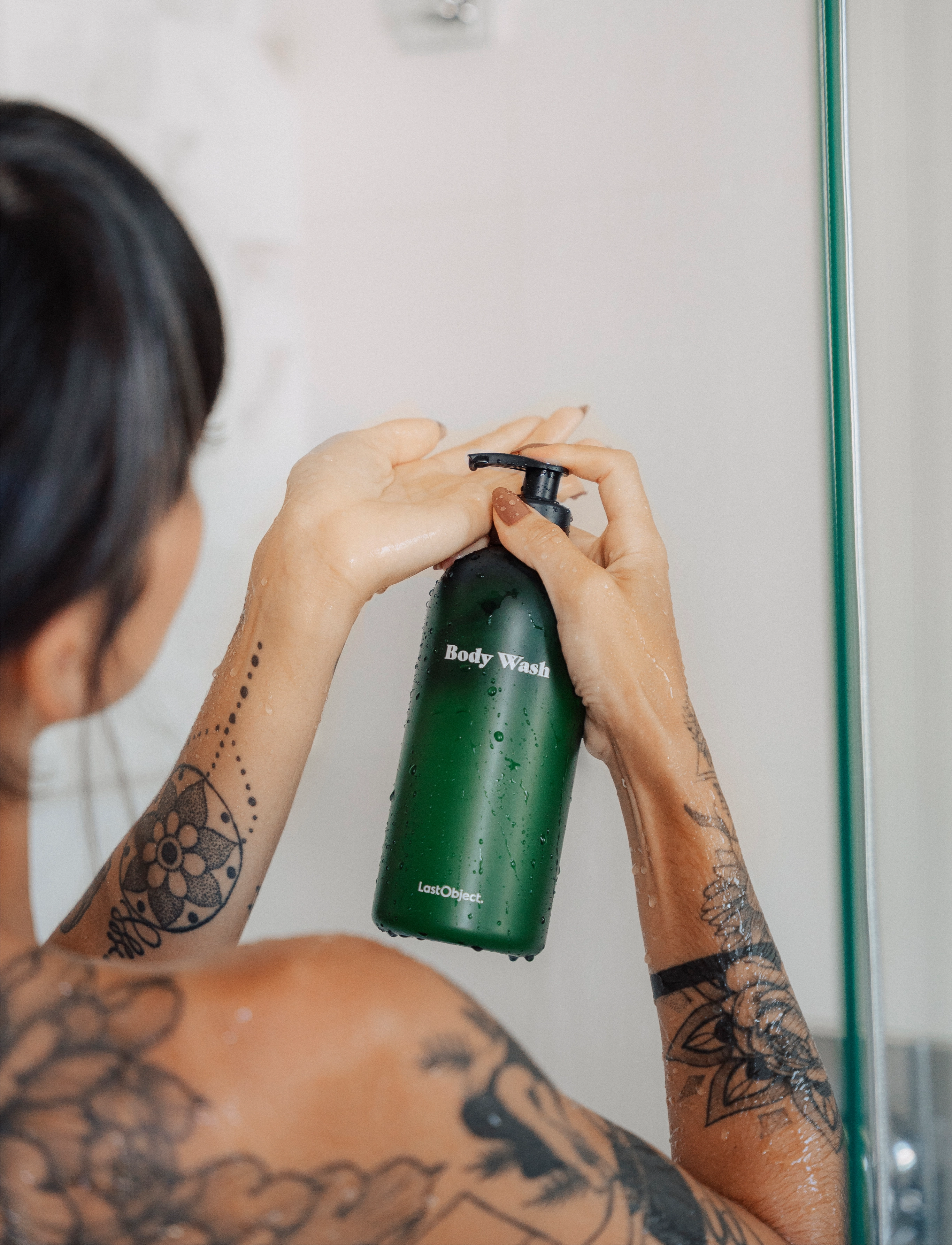 LastObject Body Wash Starter Kit, 450 ml, Green, Krop > Bad Og Brusebad, Dame