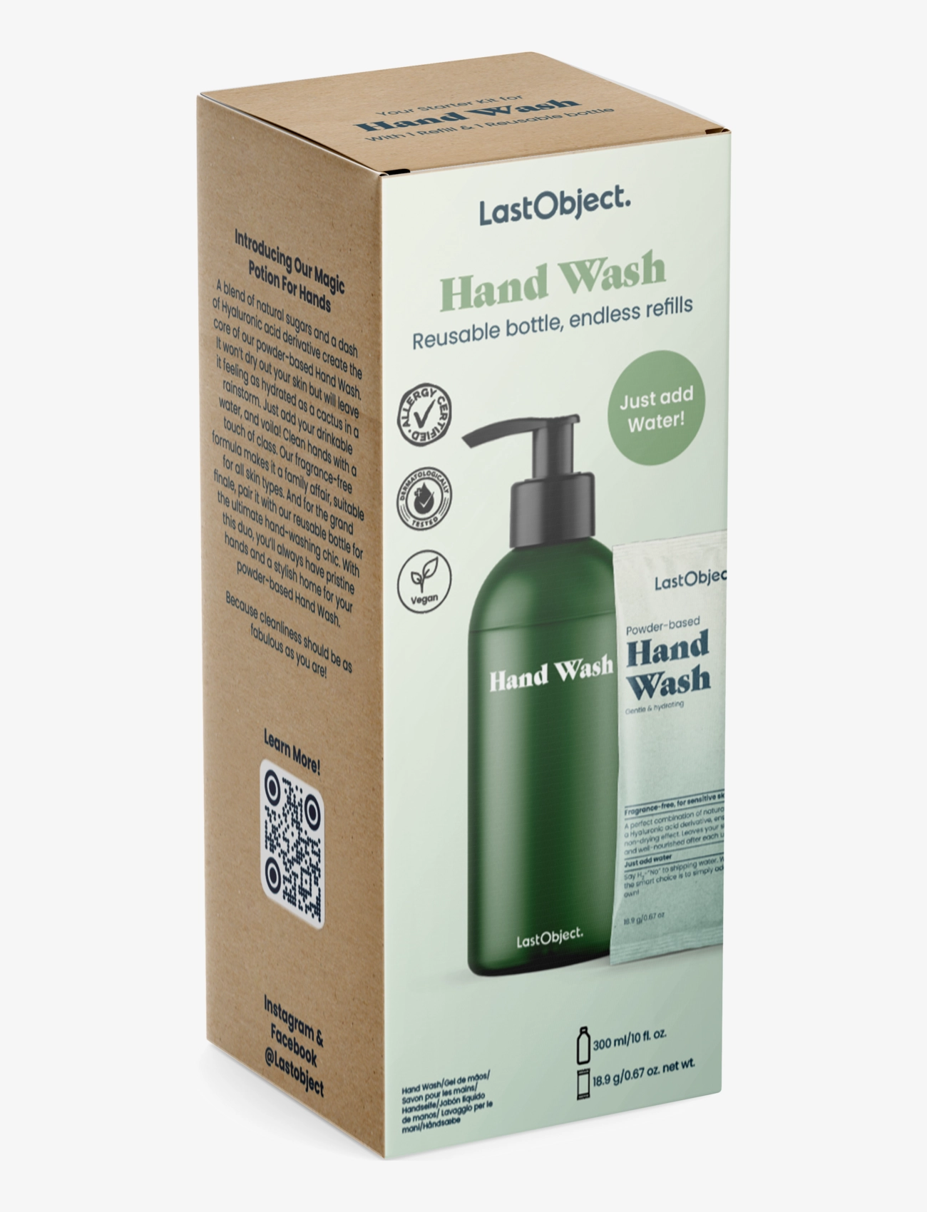 LastObject - Hand Wash Starter Kit - vedelseebid - green - 2
