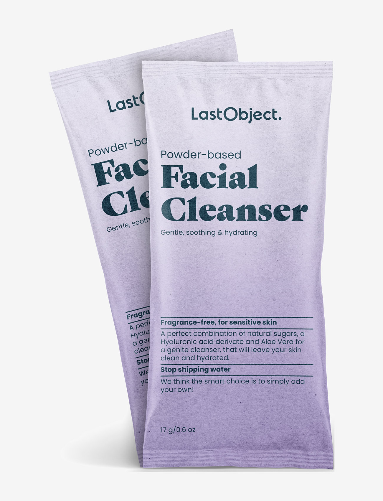 LastObject - Facial Cleanser Refill 2-Pack - cleansing gel - green - 0