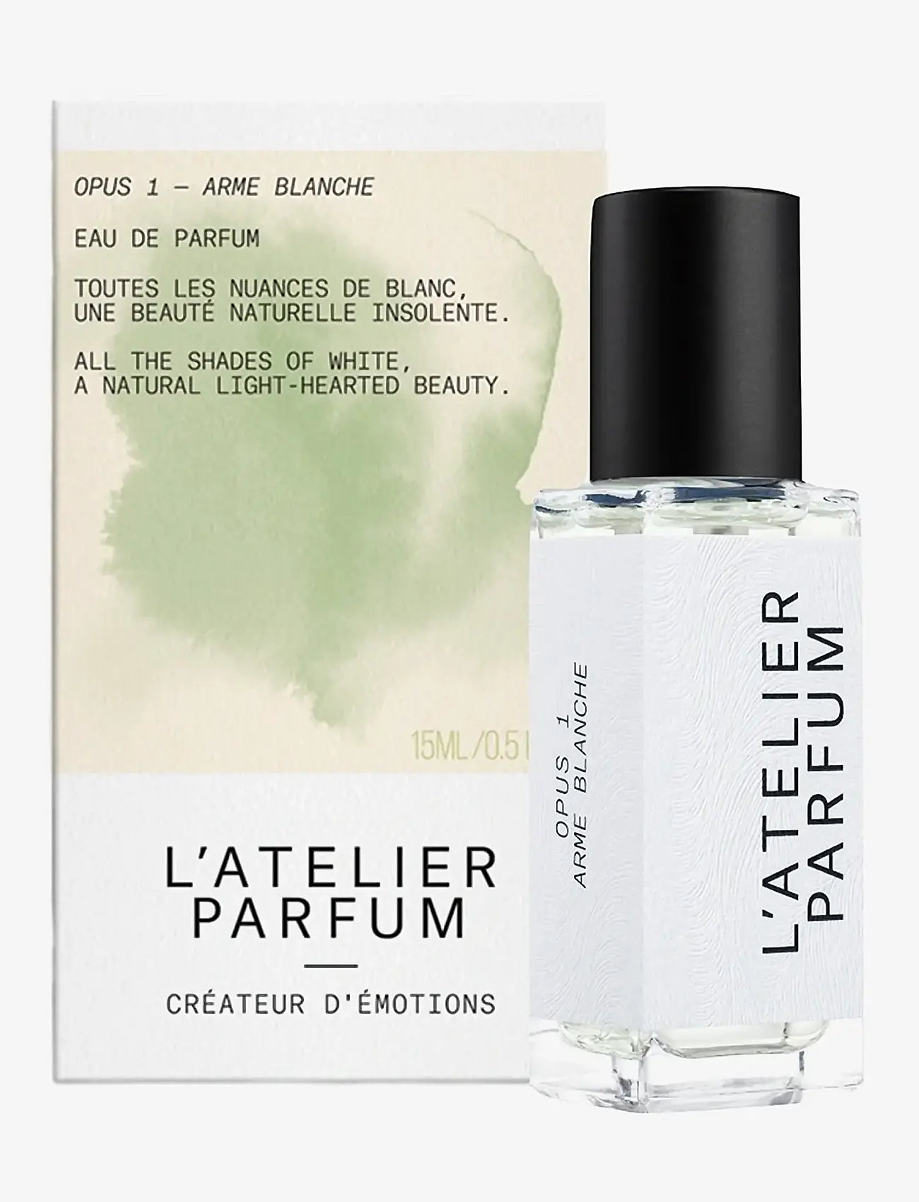 L'atelier Parfum - EDP ARME BLANCHE 15ML - til ham  - clear - 1