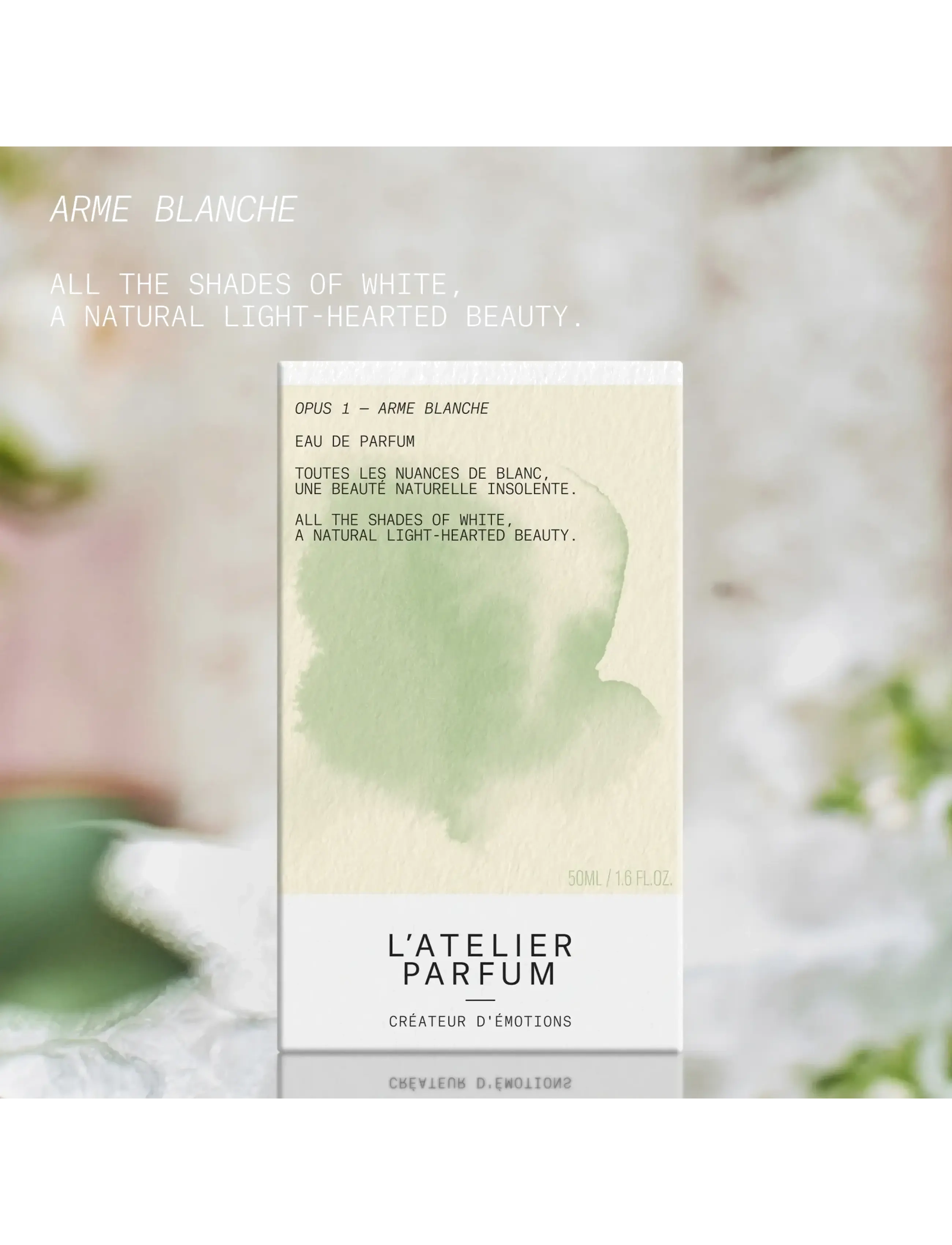L'atelier Parfum - EDP ARME BLANCHE 50ML - til ham  - clear - 4