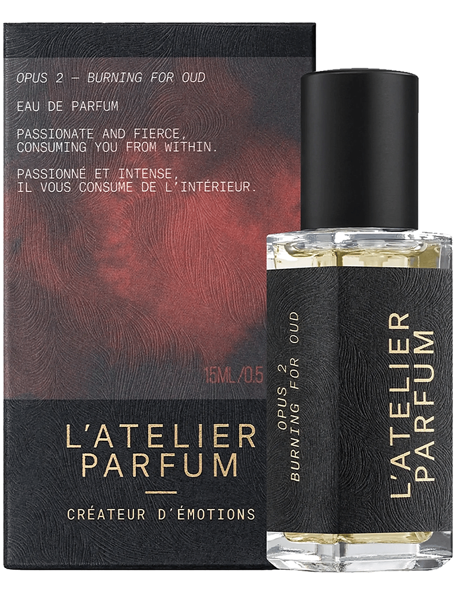 L'atelier Parfum - EDP BURNING FOR OUD 15ML - til ham - clear - 1