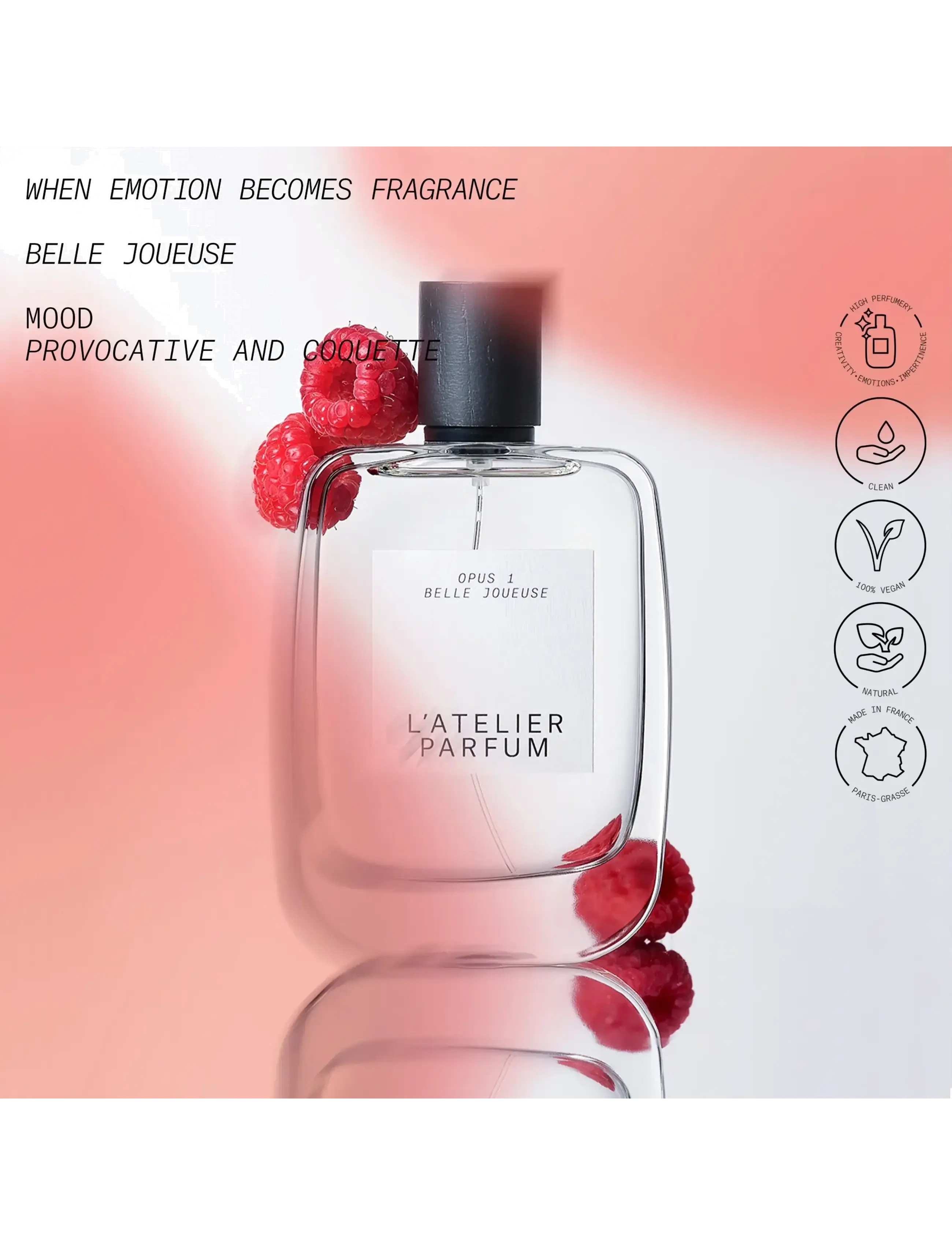 L'atelier Parfum - EDP BELLE JOUEUSE 50ML - til ham  - clear - 2
