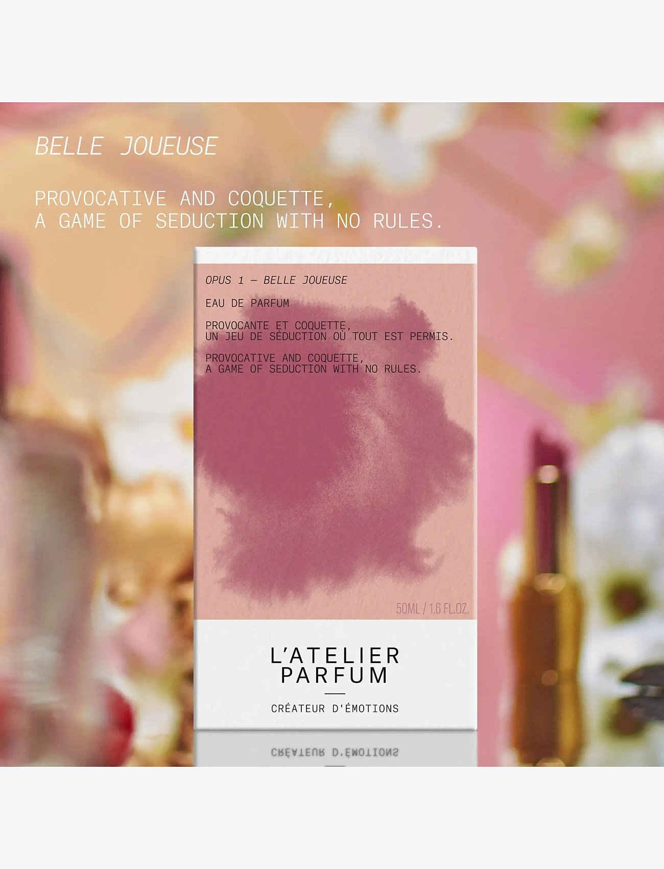 L'atelier Parfum - EDP BELLE JOUEUSE 50ML - meestele  - clear - 4