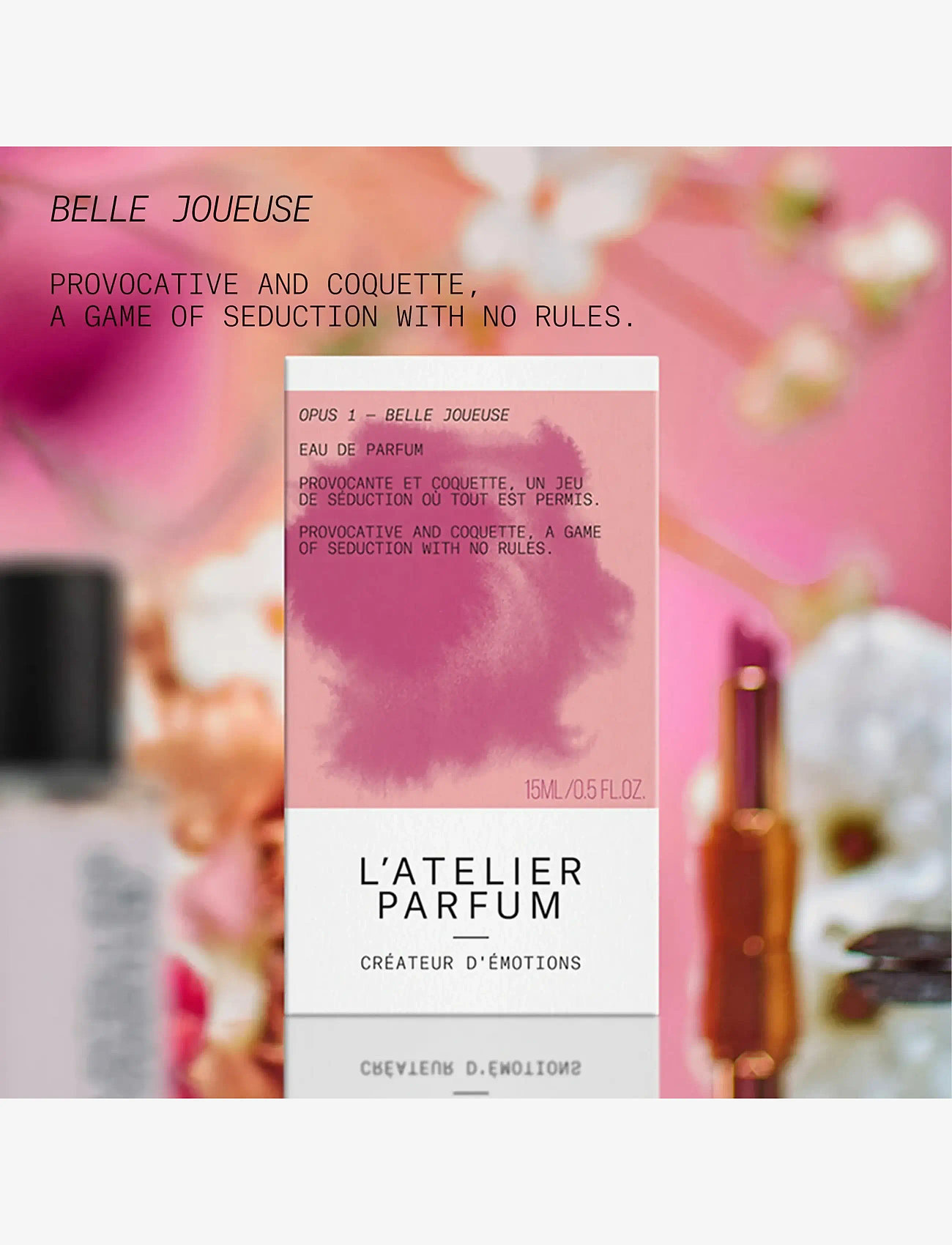 L'atelier Parfum - EDP BELLE JOUEUSE 15ML - till honom  - clear - 4