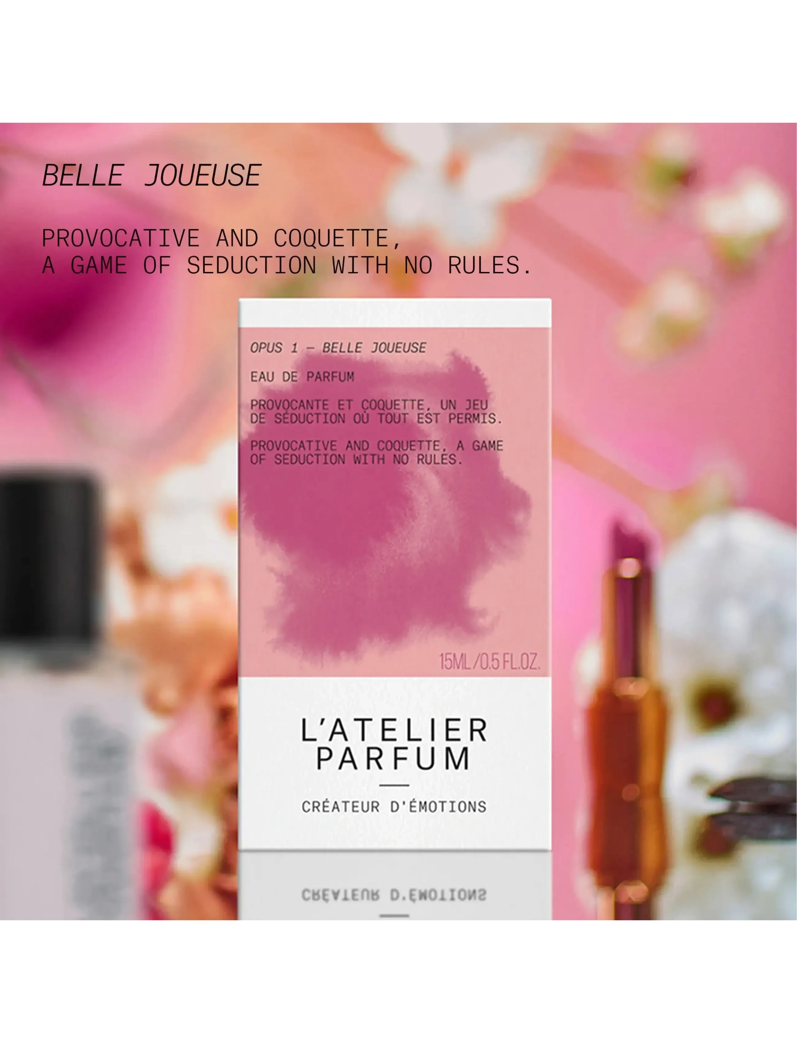 L'atelier Parfum - EDP BELLE JOUEUSE 15ML - till honom  - clear - 4