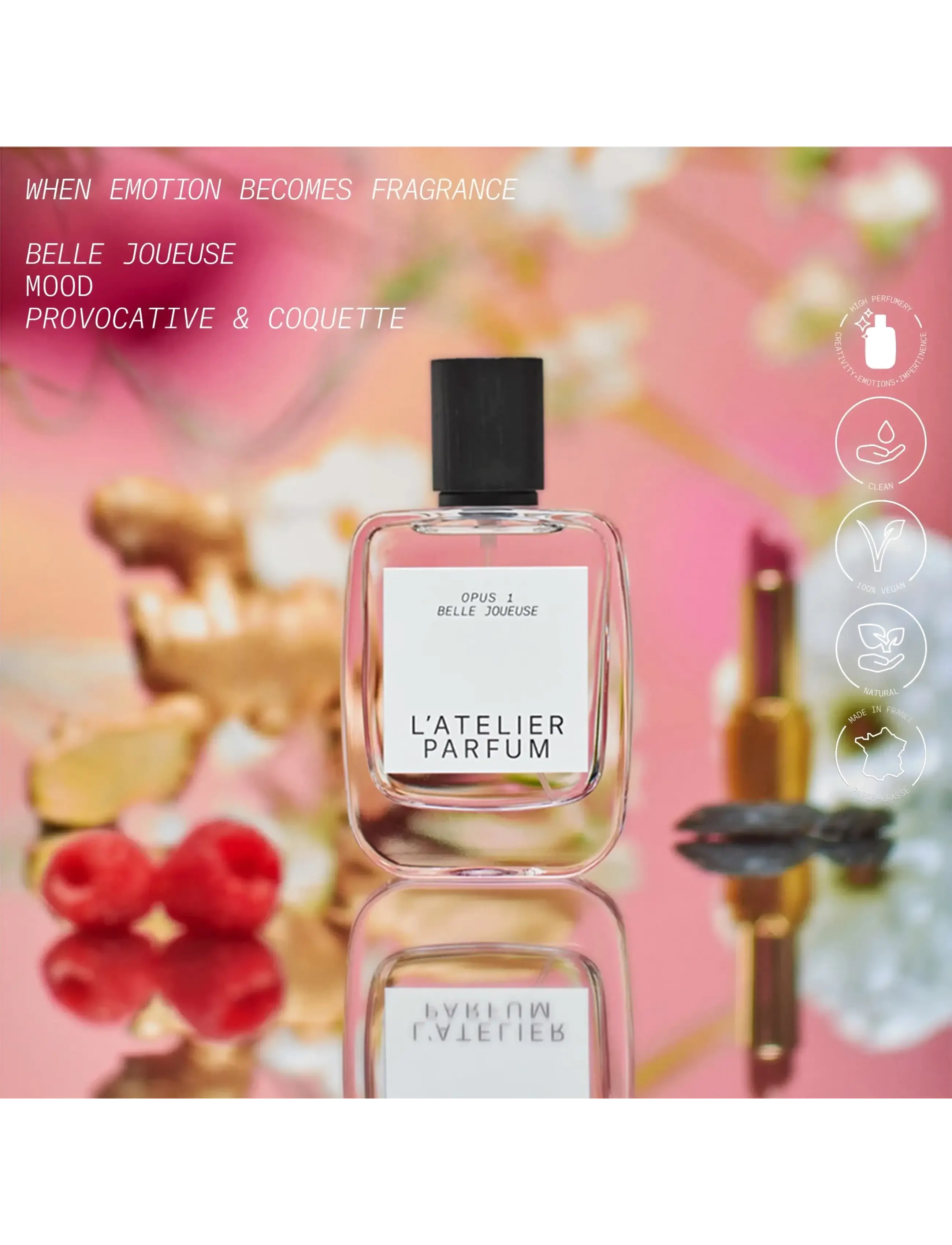 L'atelier Parfum - EDP BELLE JOUEUSE 50ML - til ham  - clear - 2