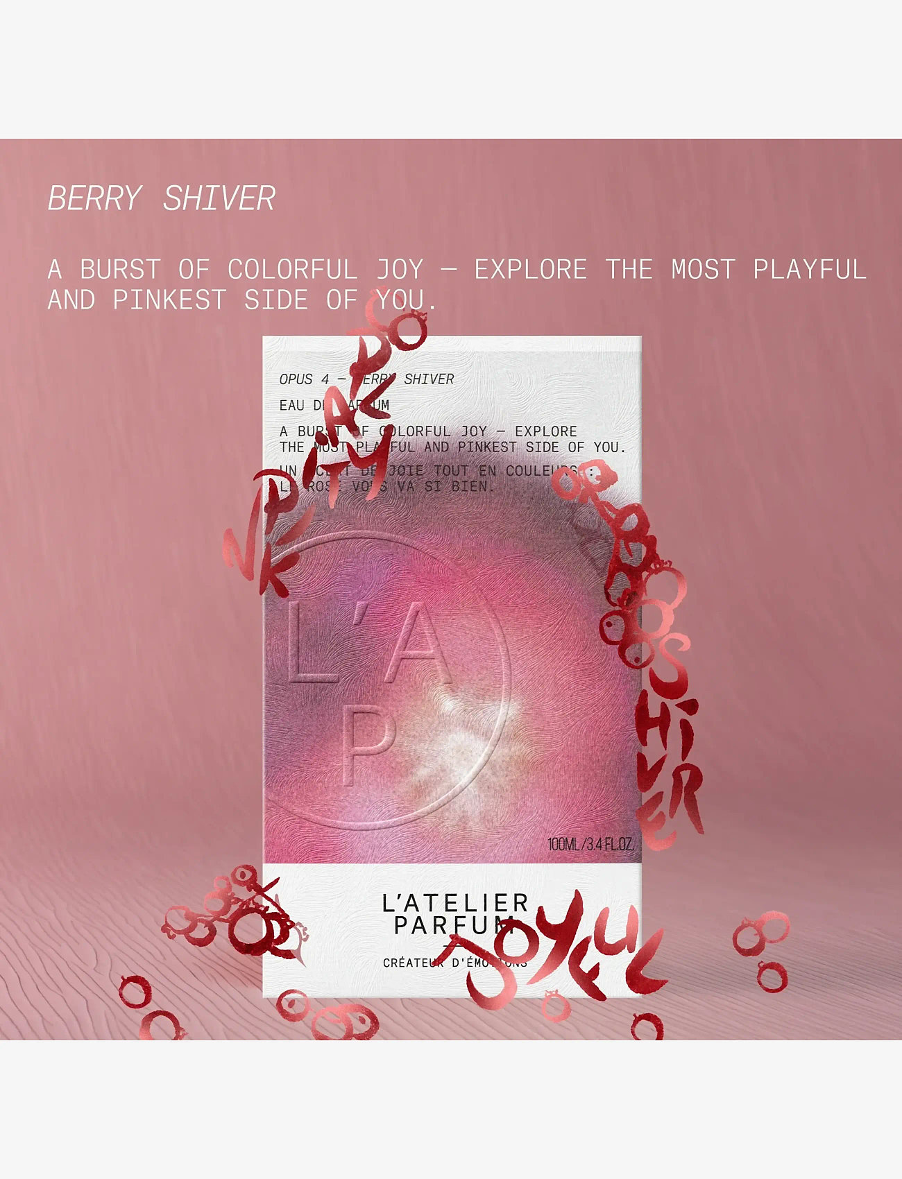 L'atelier Parfum - EDP BERRY SHIVER 100ML - till honom  - clear - 4