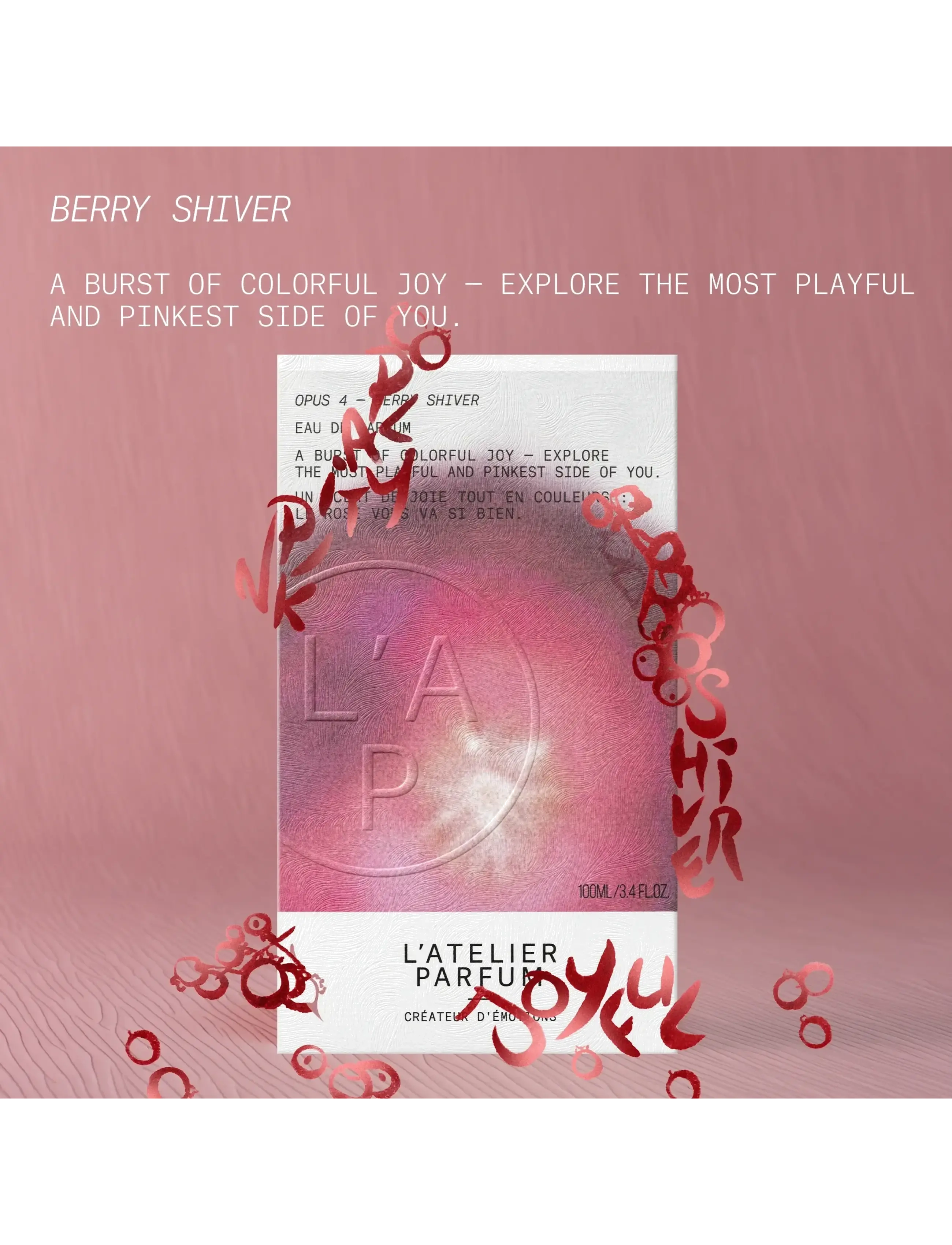 L'atelier Parfum - EDP BERRY SHIVER 100ML - til ham  - clear - 4