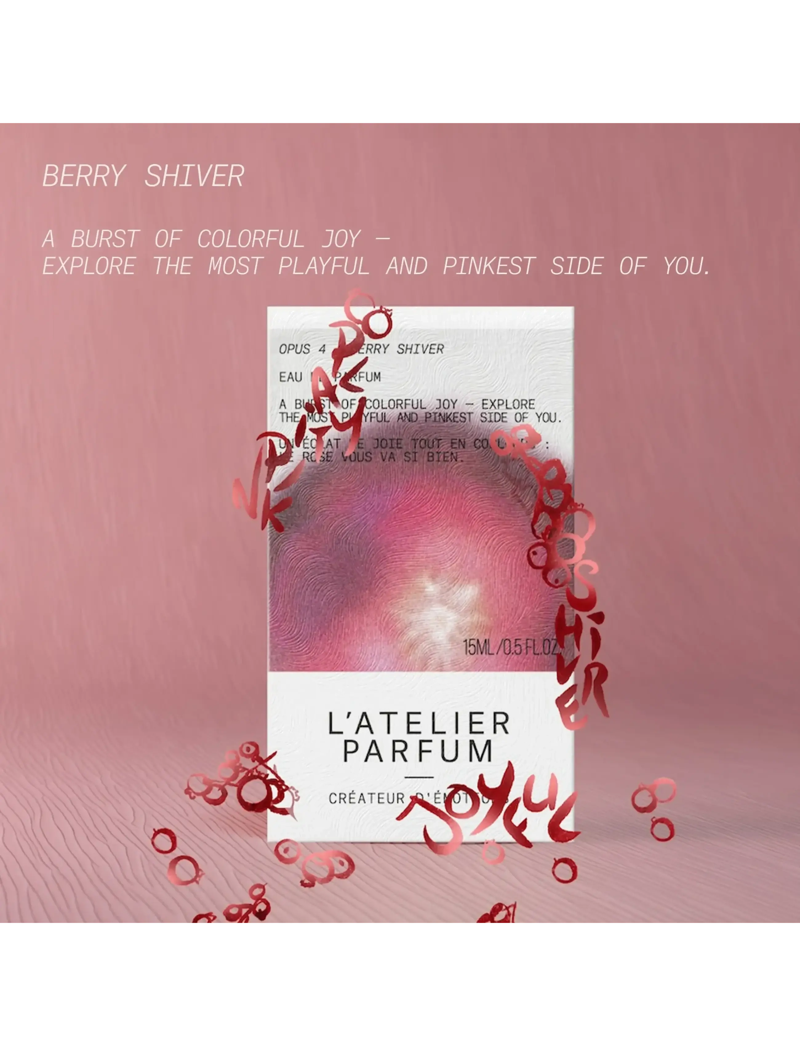 L'atelier Parfum - EDP BERRY SHIVER 15ML - til ham  - clear - 4
