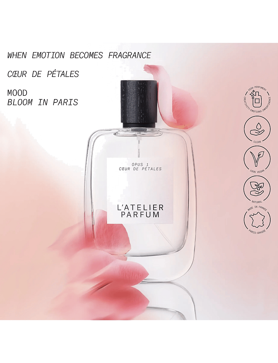 L'atelier Parfum - EDP COEUR DE PETALES 50ML - meestele - clear - 2
