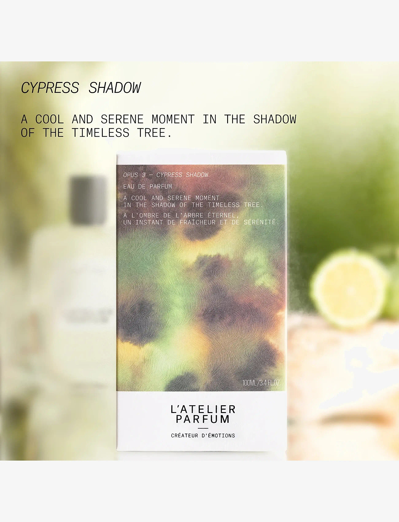 L'atelier Parfum - EDP CYPRESS SHADOW 100ML - till honom  - clear - 4