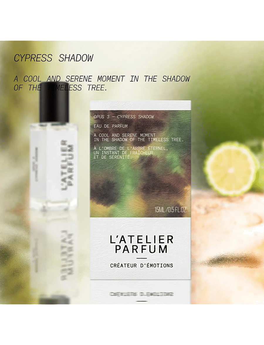 L'atelier Parfum - EDP CYPRESS SHADOW 15ML - meestele - clear - 4