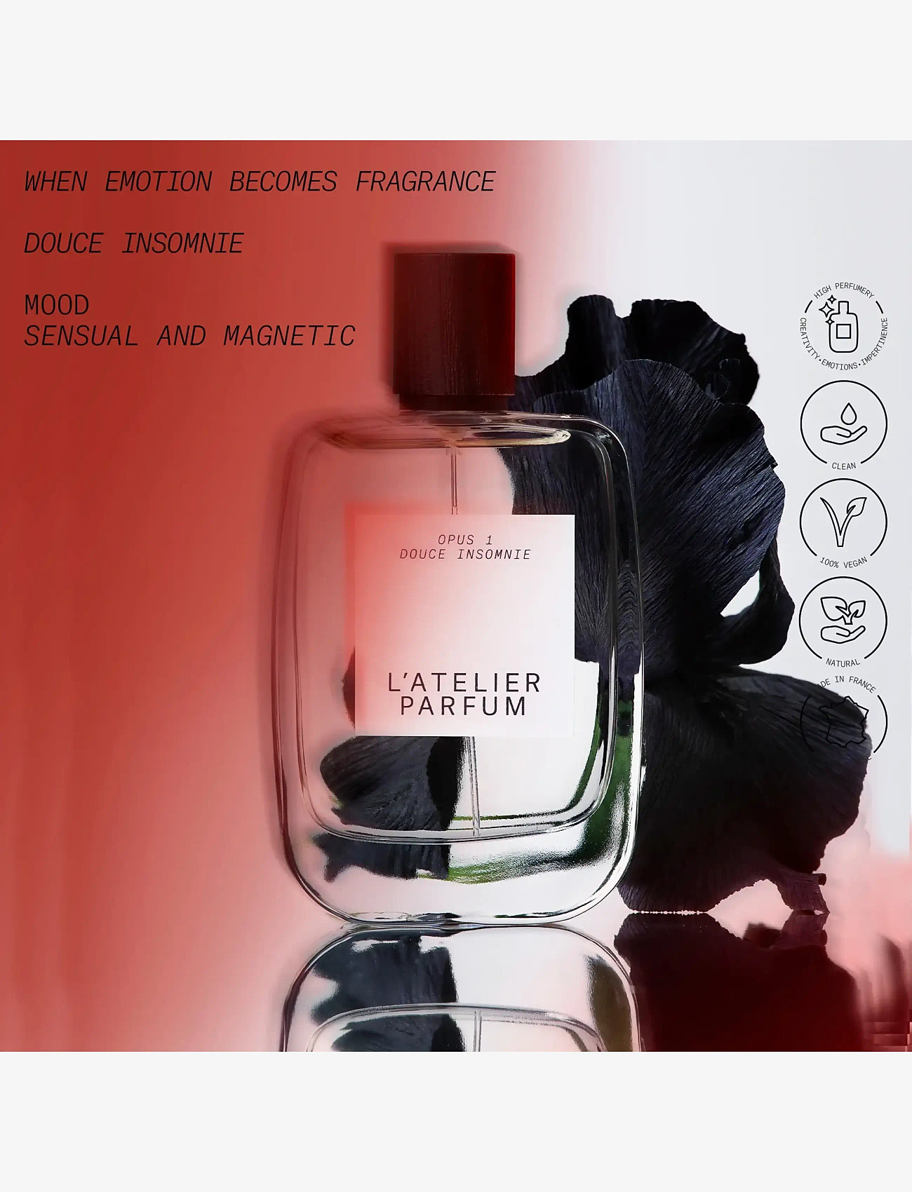 L'atelier Parfum - EDP DOUCE INSOMNIE 50ML - til ham  - clear - 2